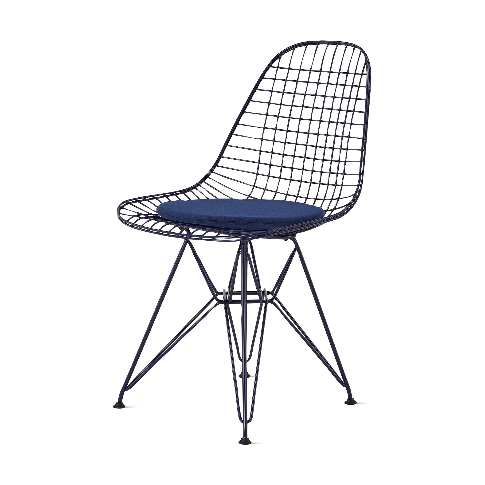 Herman Miller x HAY Eames Wire Chair - Black Blue