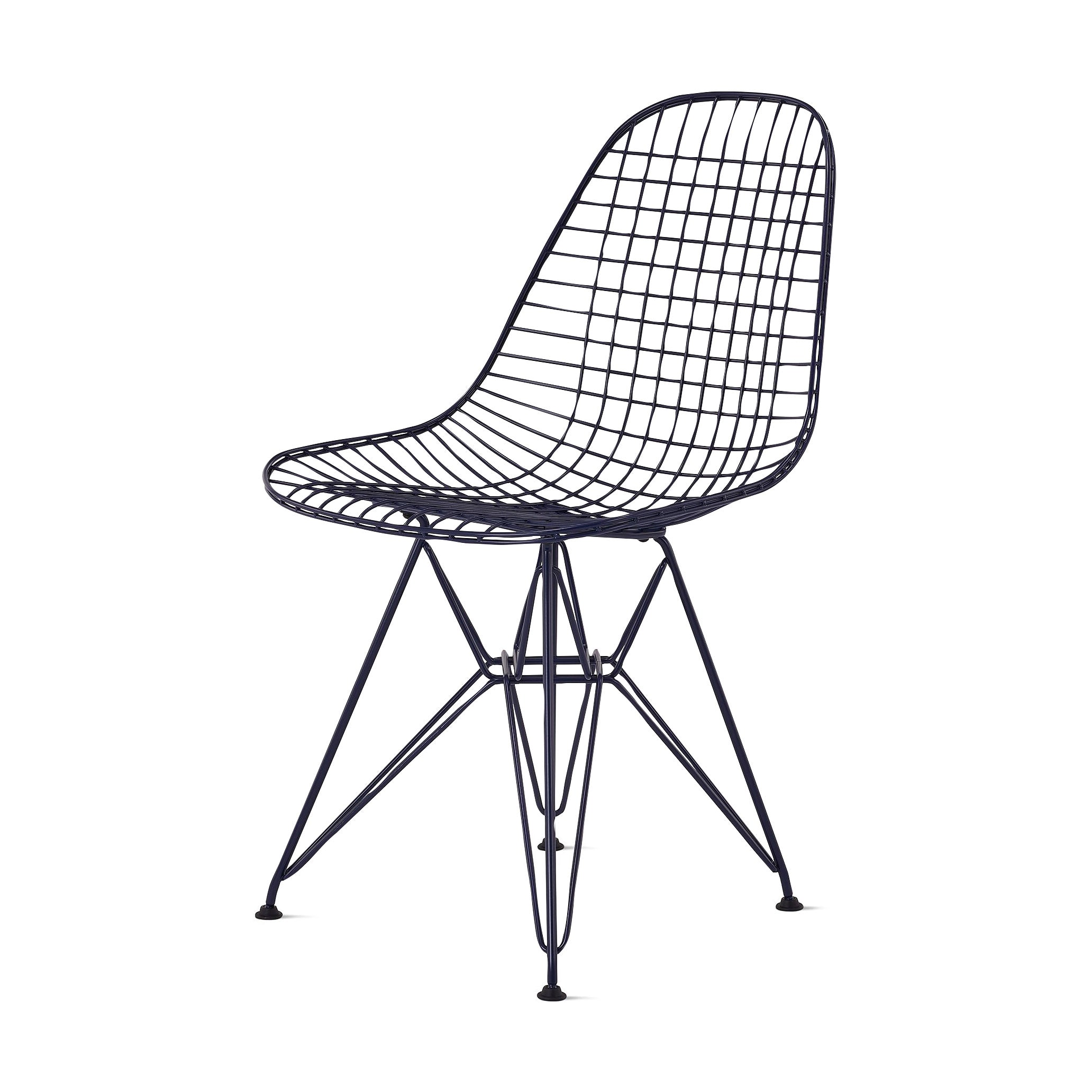 Herman Miller x HAY Eames Wire Chair - Black Blue