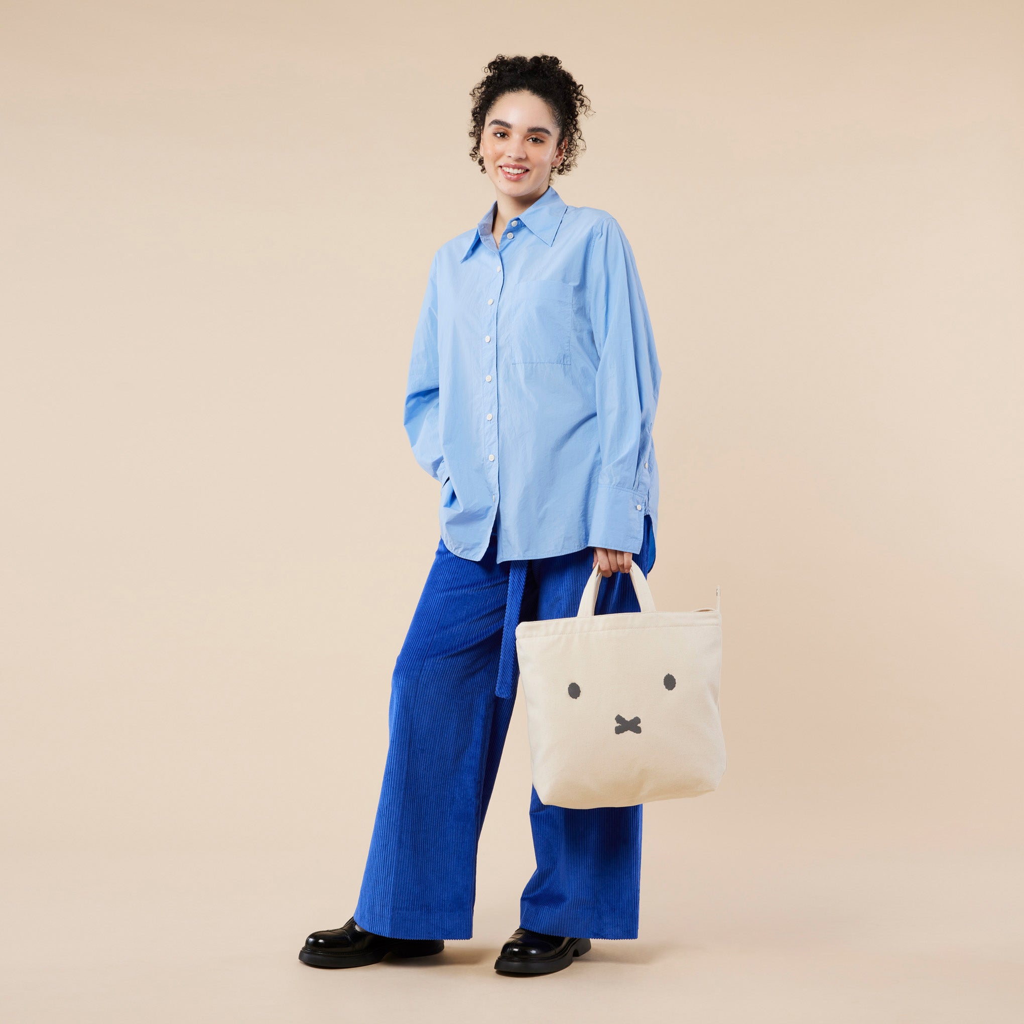 Miffy Baggu Recycled Cotton Horizontal Zip Duck Bag – MoMA Design 