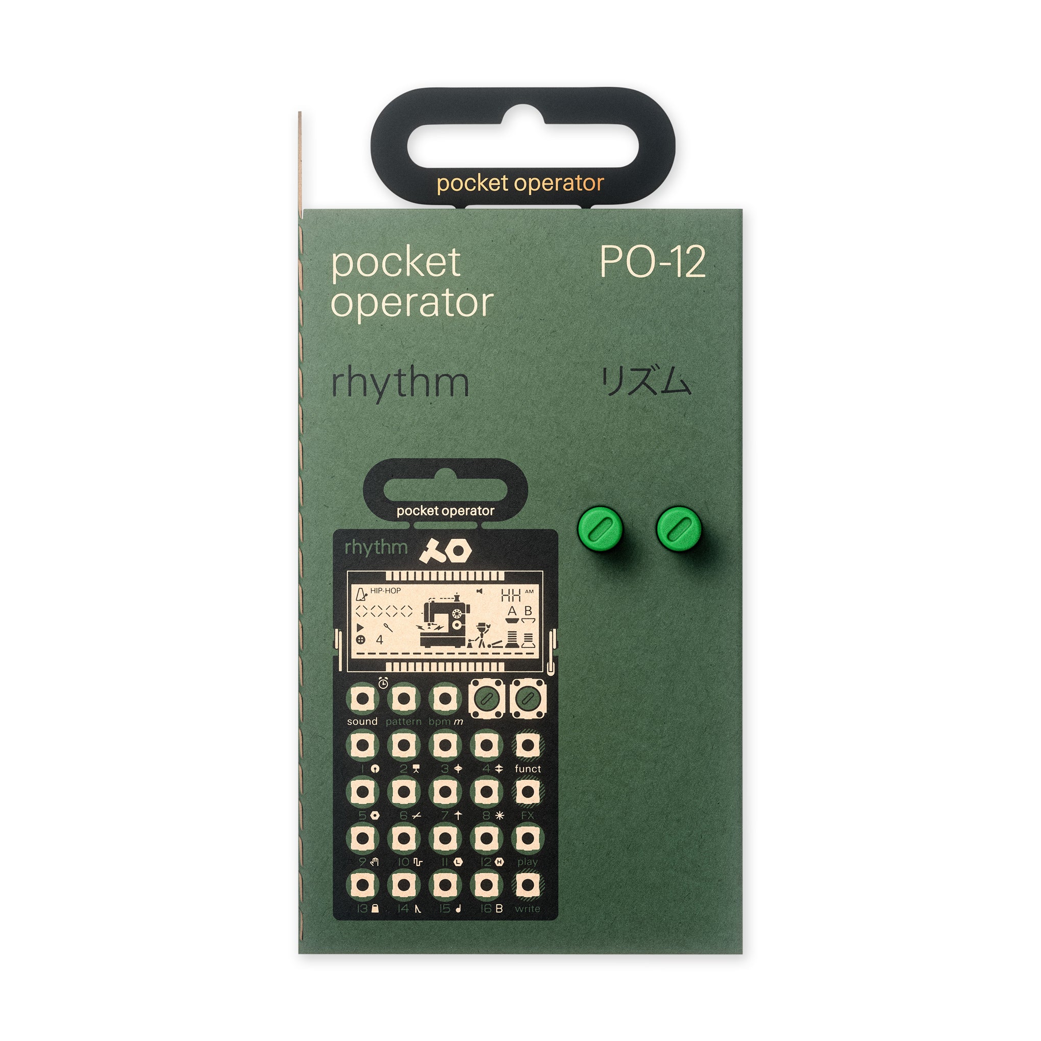 Teenage Engineering Pocket Operator Synthesizer - PO-12 Rhythm