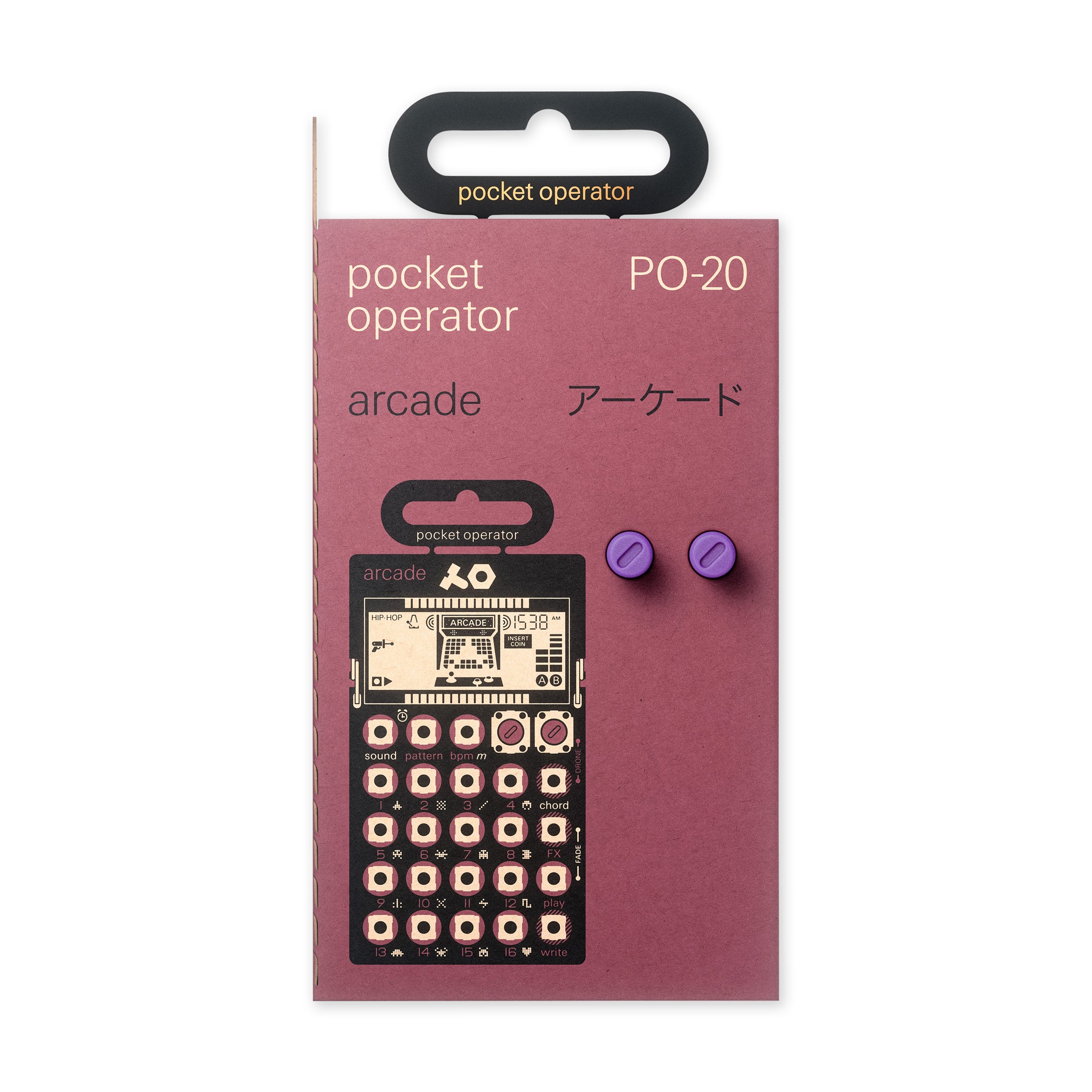 Teenage Engineering Pocket Operator Synthesizer - PO-20 Arcade