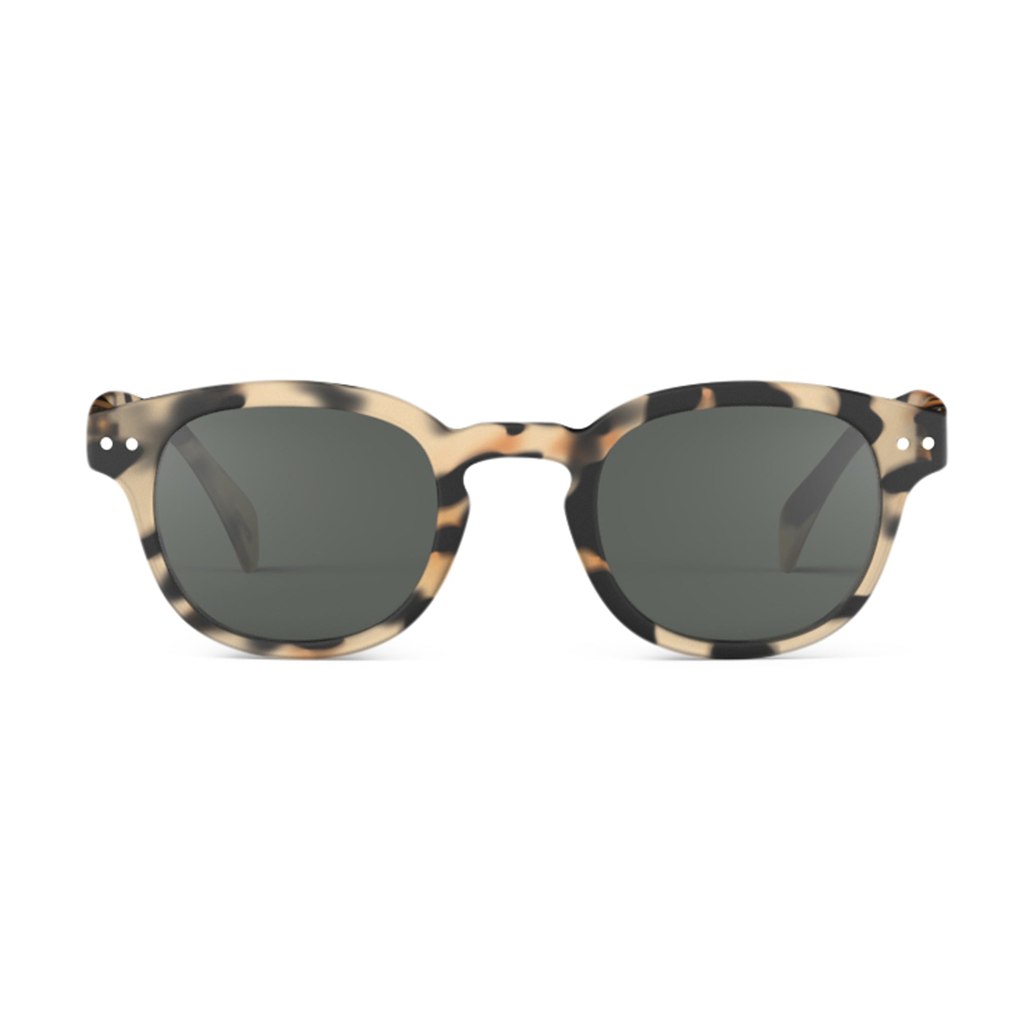 IZIPIZI Rounded-Edge Square Sunglasses #C - Light Tortoise – MoMA ...