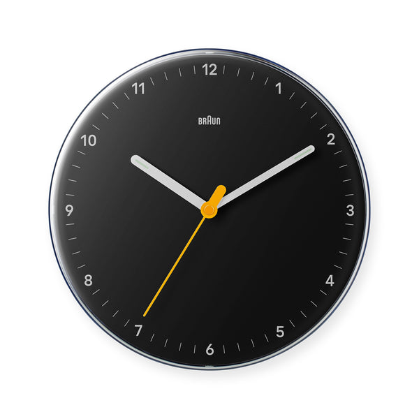 Braun BC26 Wall Clock - Black – MoMA Design Store