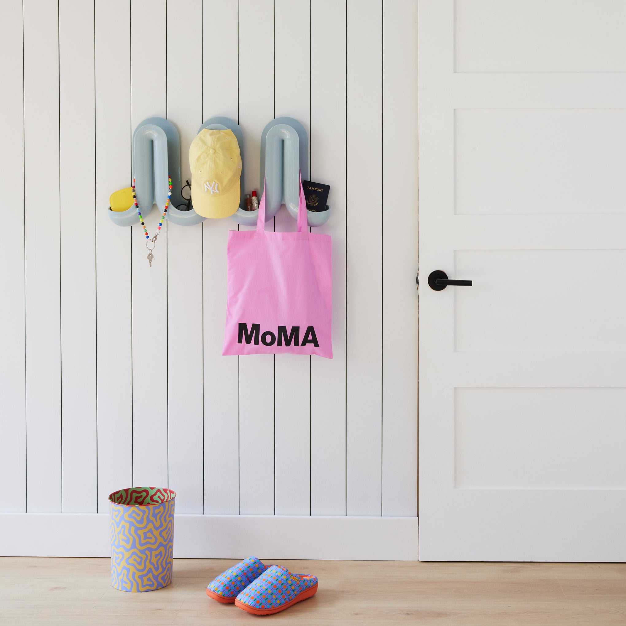 Swell Coat Rack & Wall Organizer - Cream – MoMA Design Store