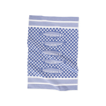 Sardine Cotton Jacquard Tea Towel
