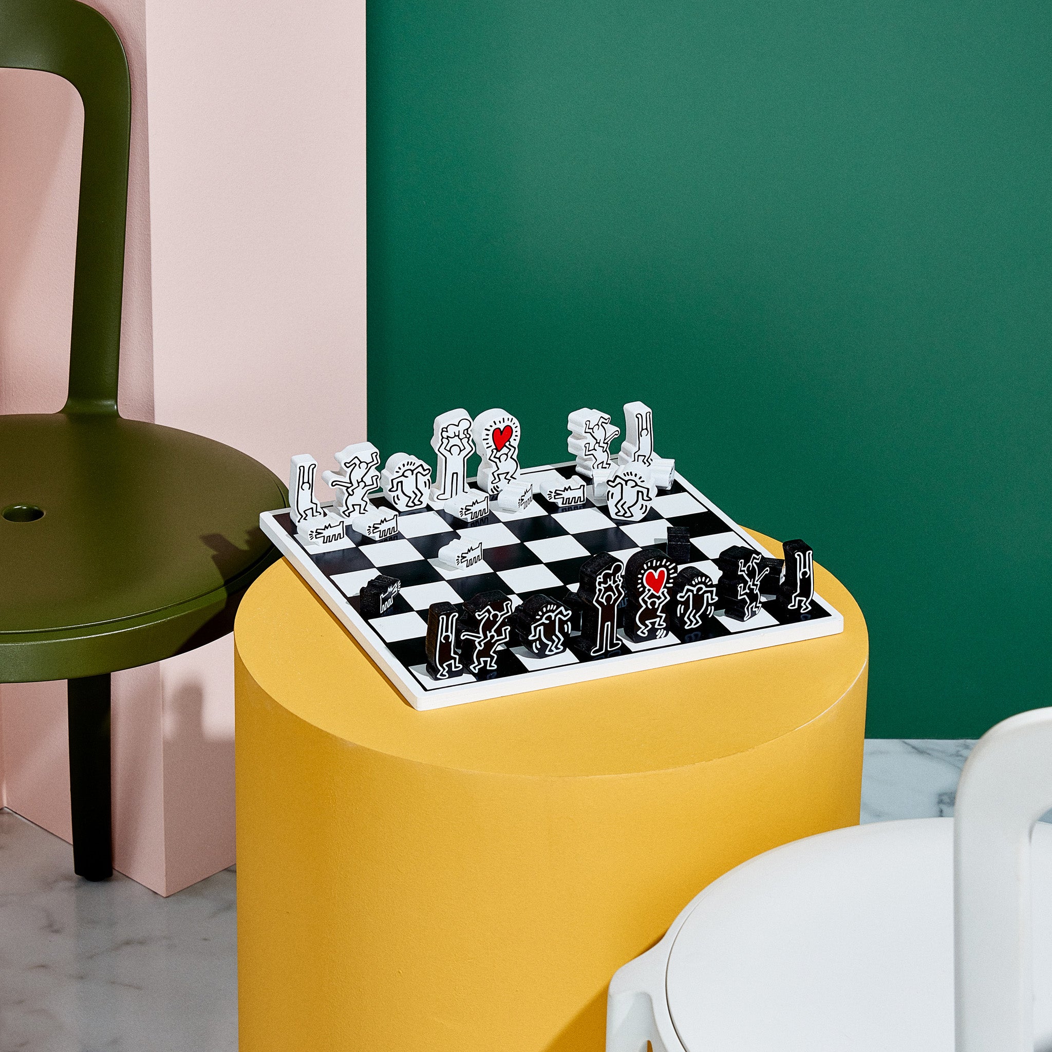 Keith Haring Chess Set – MoMA Design Store