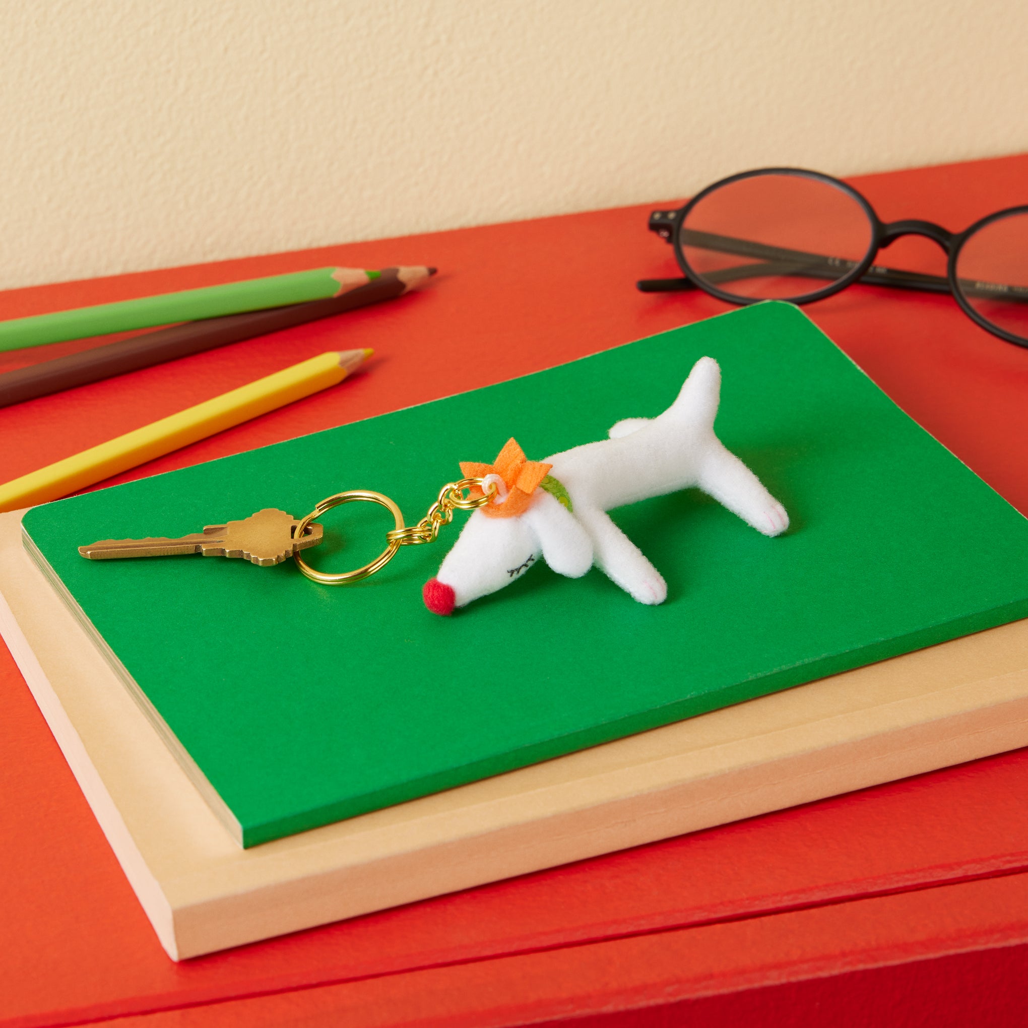 Yoshitomo Nara Plush Keyring – MoMA Design Store