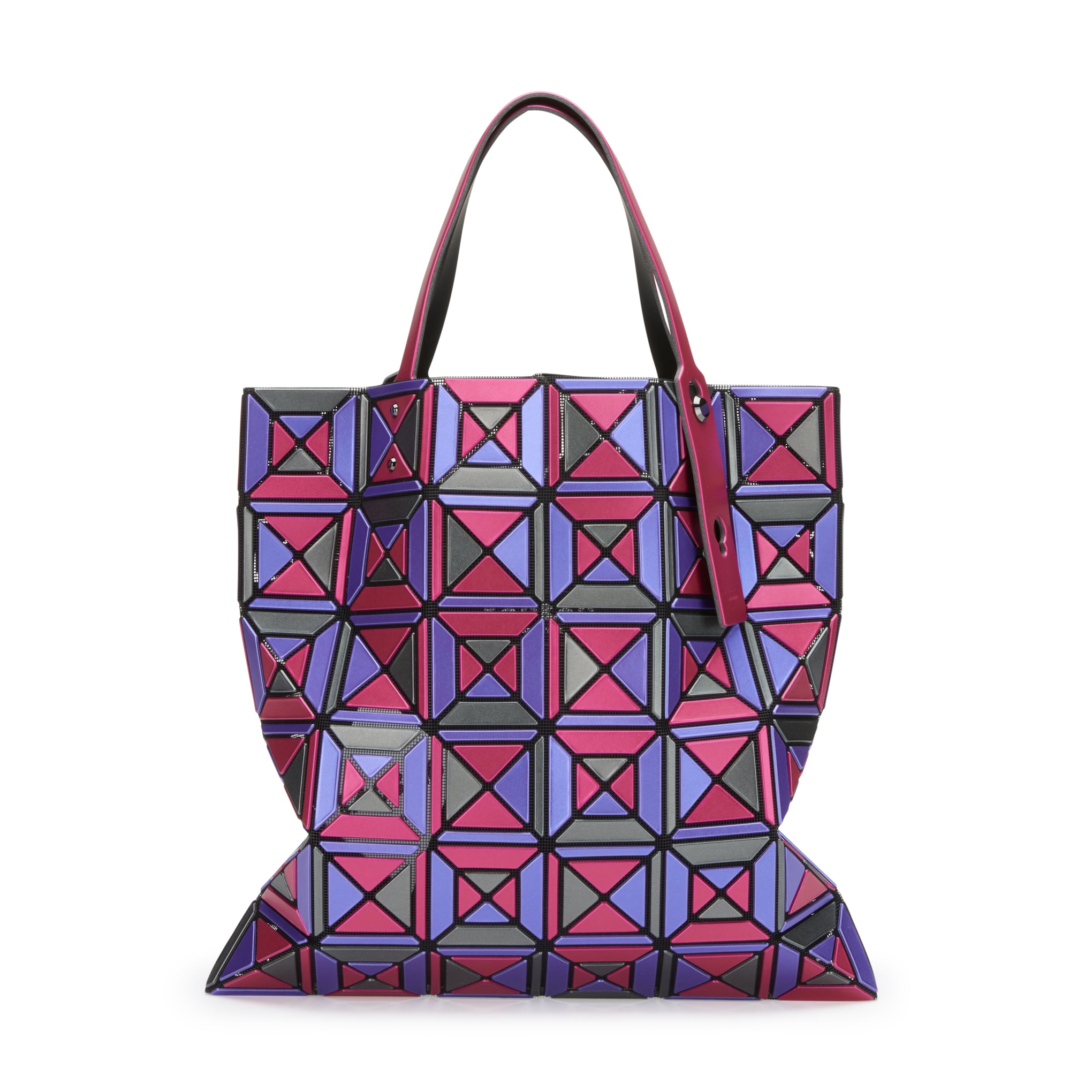 Issey miyake baobao prism magenta purse rare store