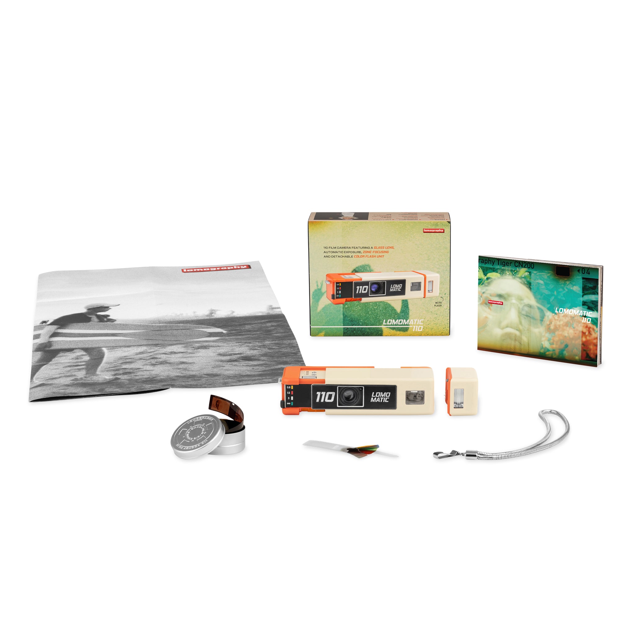 Lomography Lomomatic 110 Camera with Flash – MoMA Design Store