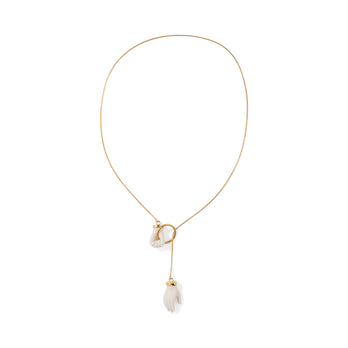 Andrés Gallardo Little Hands Link Gold-Plated Necklace – MoMA