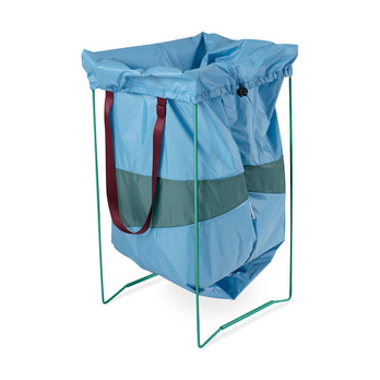 Recycled Nylon Laundry Bag & Rack - Blue/ Green – MoMA Design