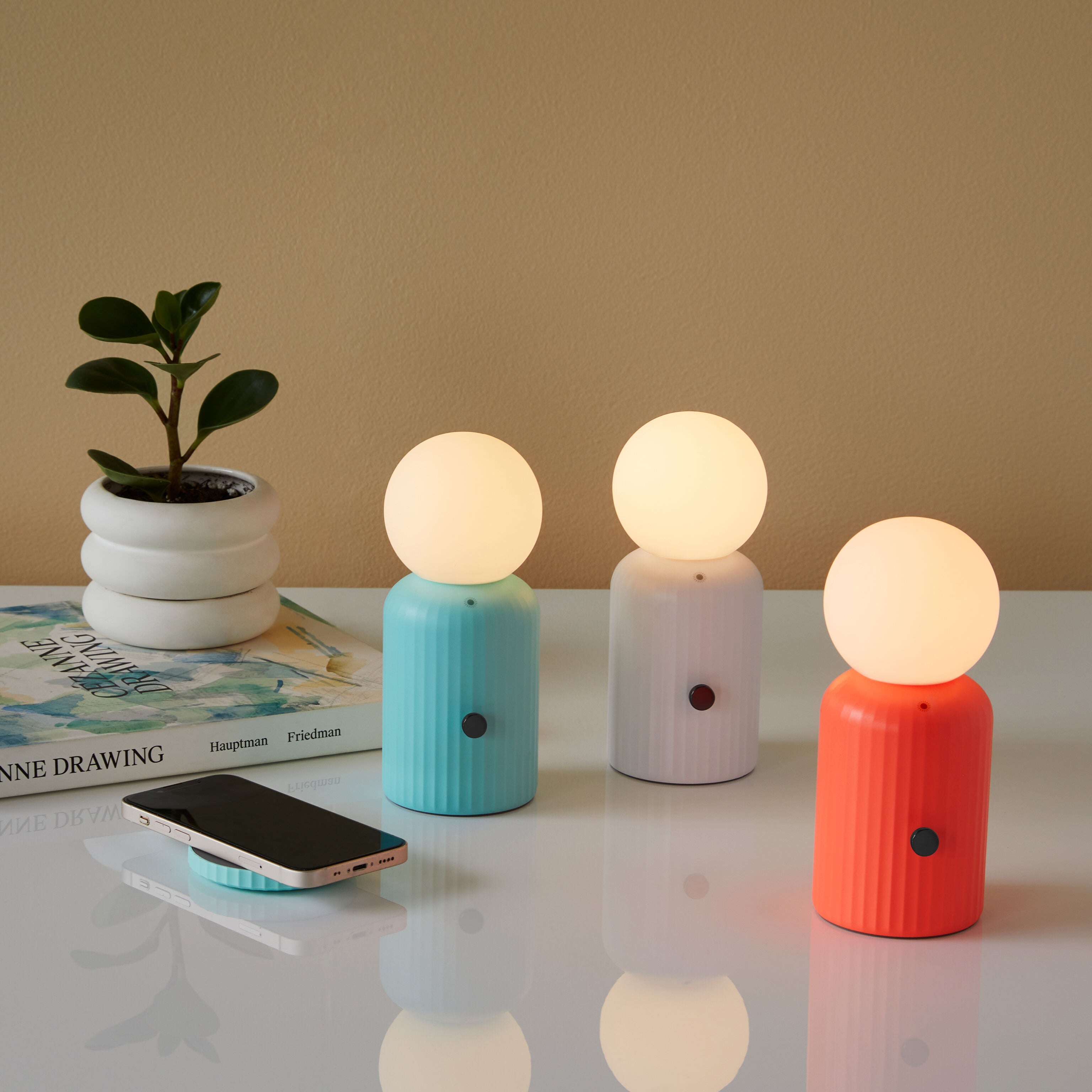 Skittle Portable Lamp - Mint – MoMA Design Store