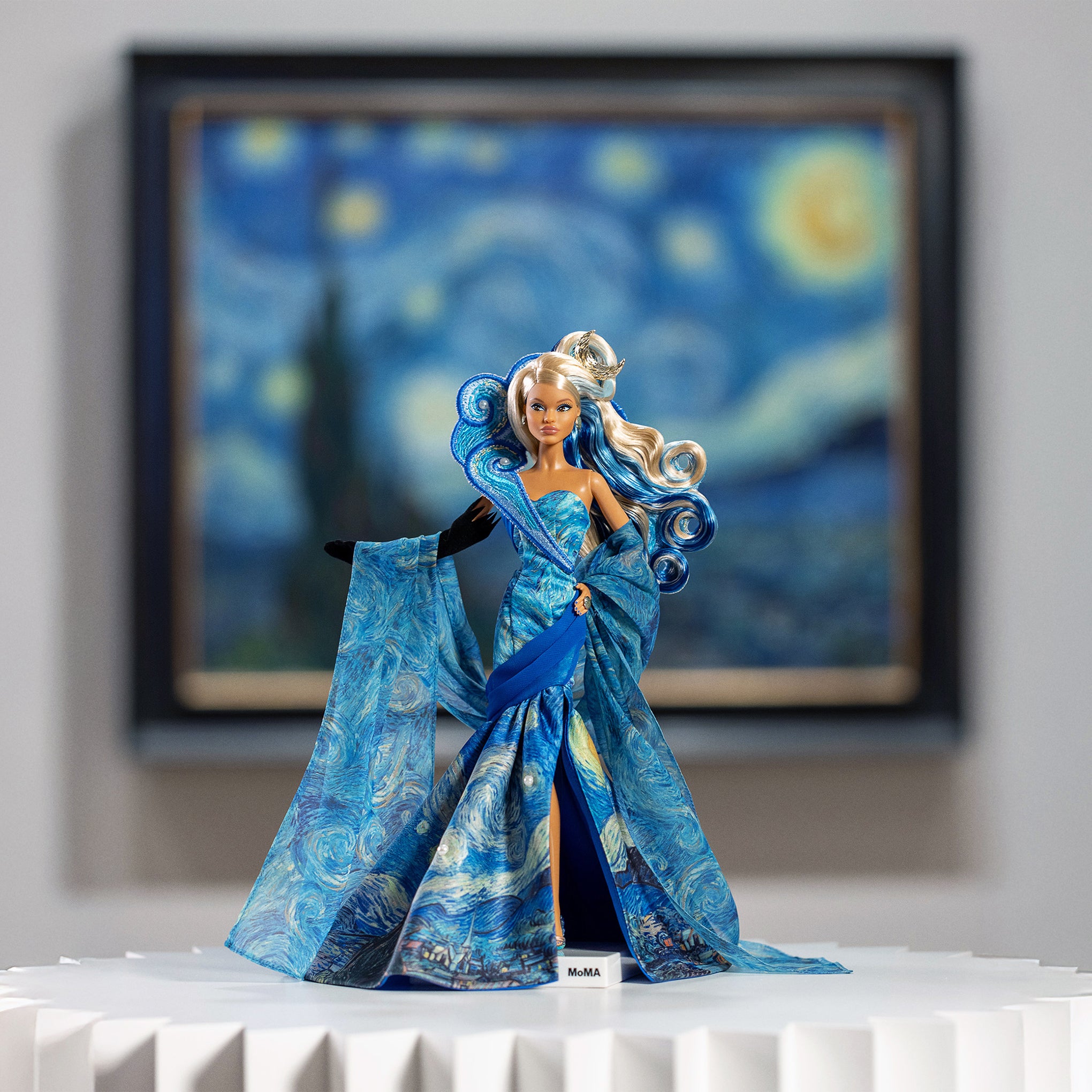 Barbie x MoMA Vincent van Gogh The Starry Night Collectible Doll