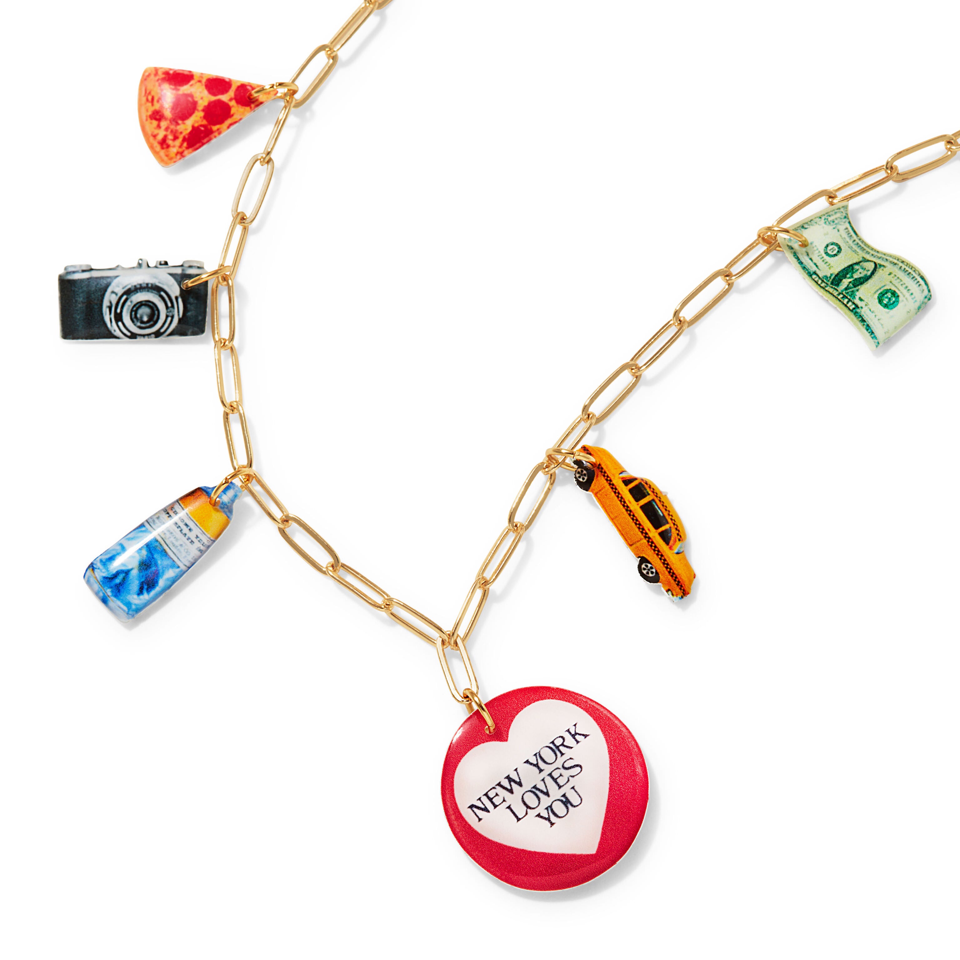 Haricot Vert NYC Charm Necklace MoMA Design Store