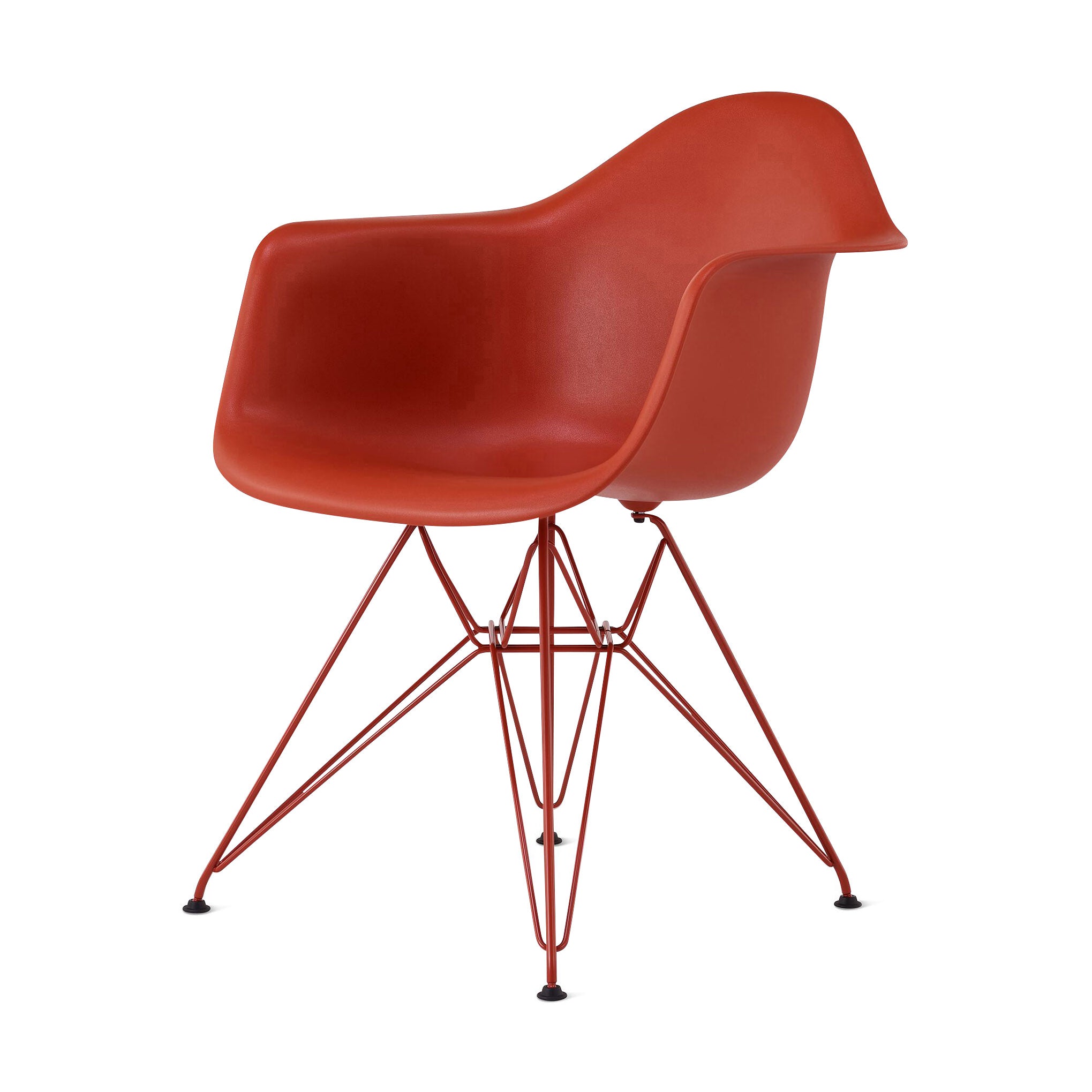 Herman Miller x HAY Eames Molded Recycled Plastic Armchair - Iron Red ...