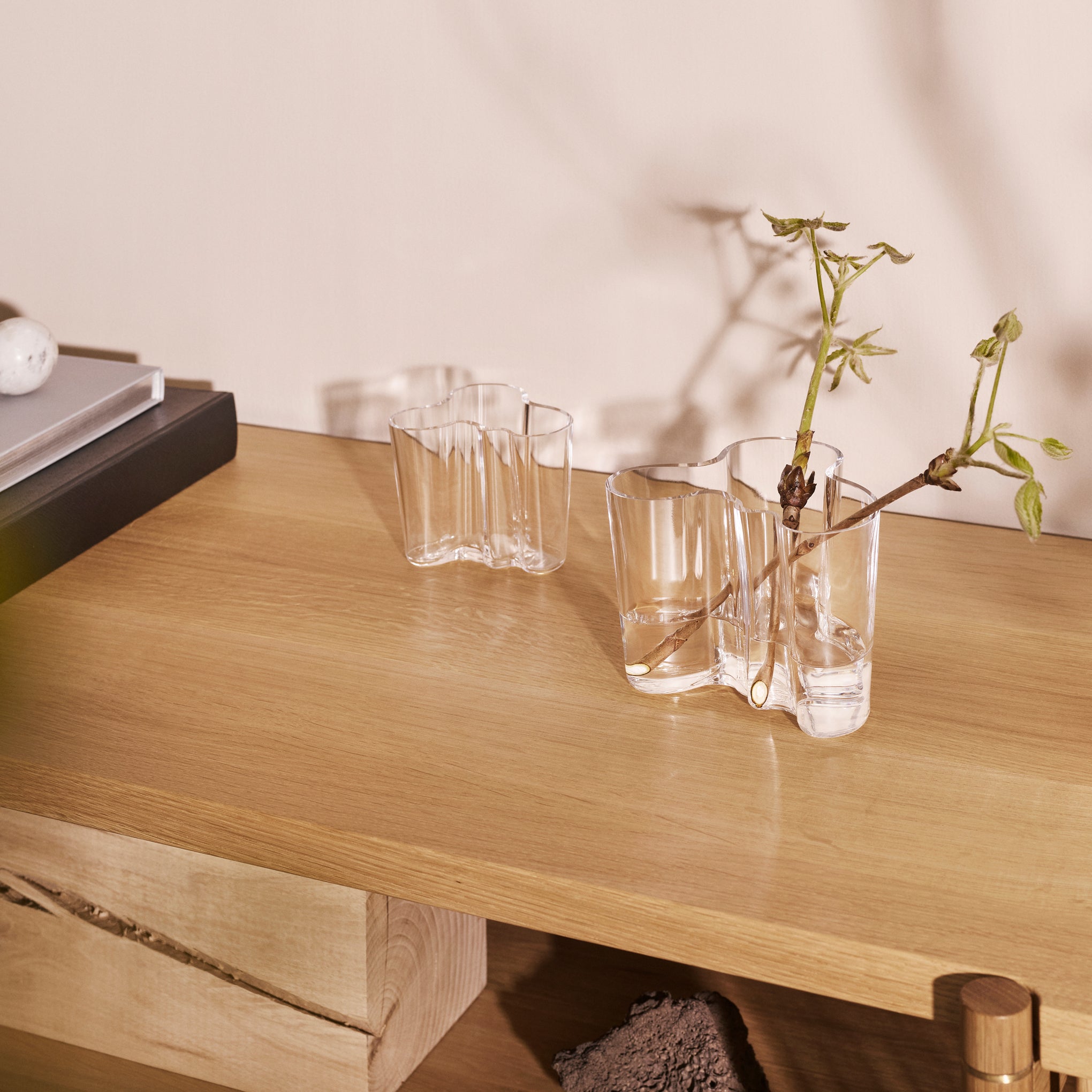 Iittala Alvar Aalto Glass Vase - 4.7