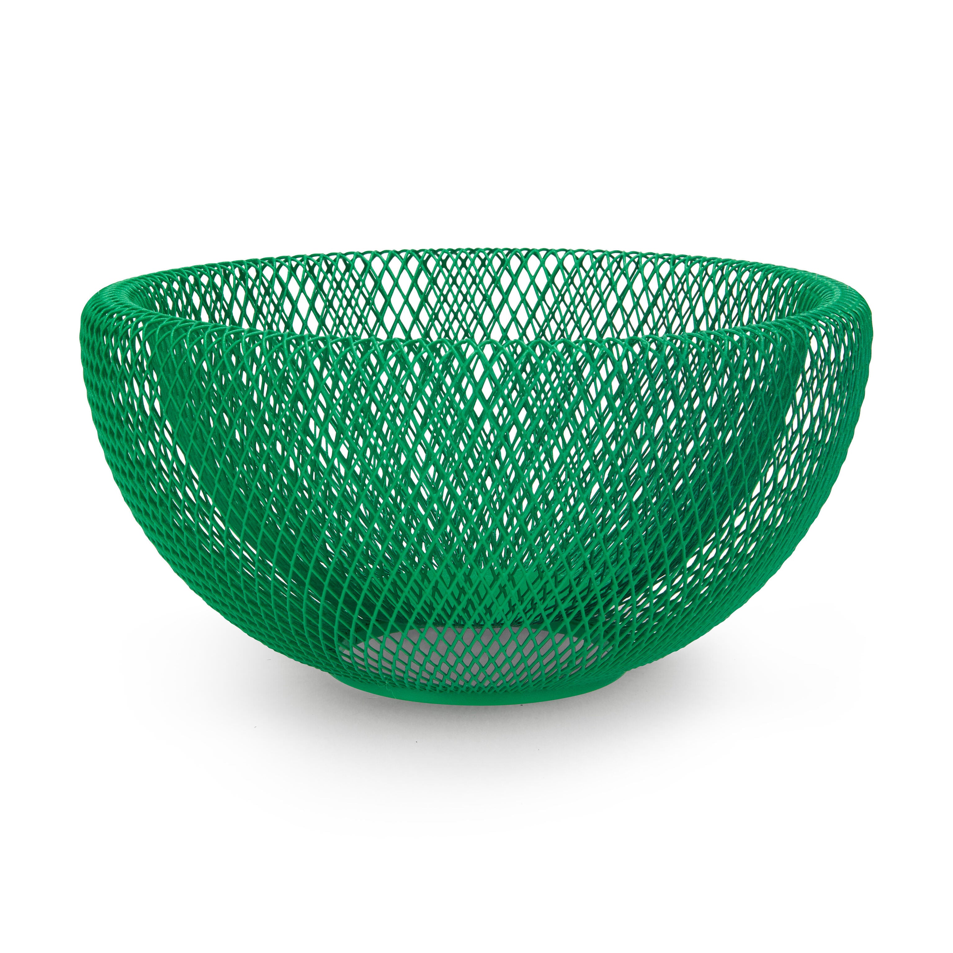 Wire Mesh Bowls - Green