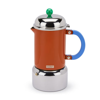 bodum × MoMA コーヒーメーカー 12095-763JP-MOMA-1 Bodum Programmable 12-Cup Coffee Maker - Blue/ Multi – MoMA Design