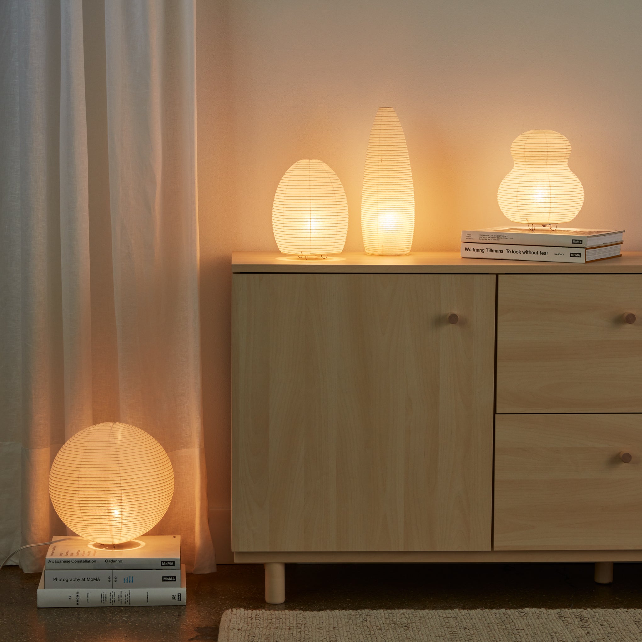 Paper Moon Lamp - Gourd – MoMA Design Store