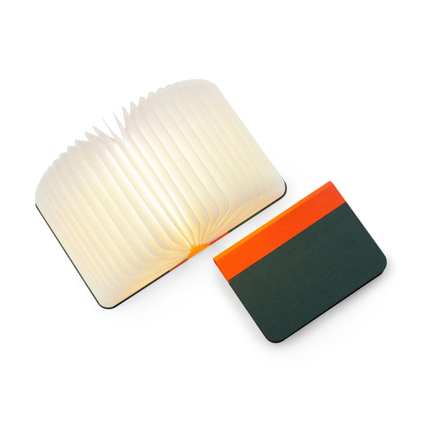 Lumio Book Lamp - Orange/ Green – MoMA Design Store