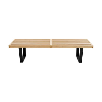 Nelson Platform Bench Wood Base from Herman Miller 48