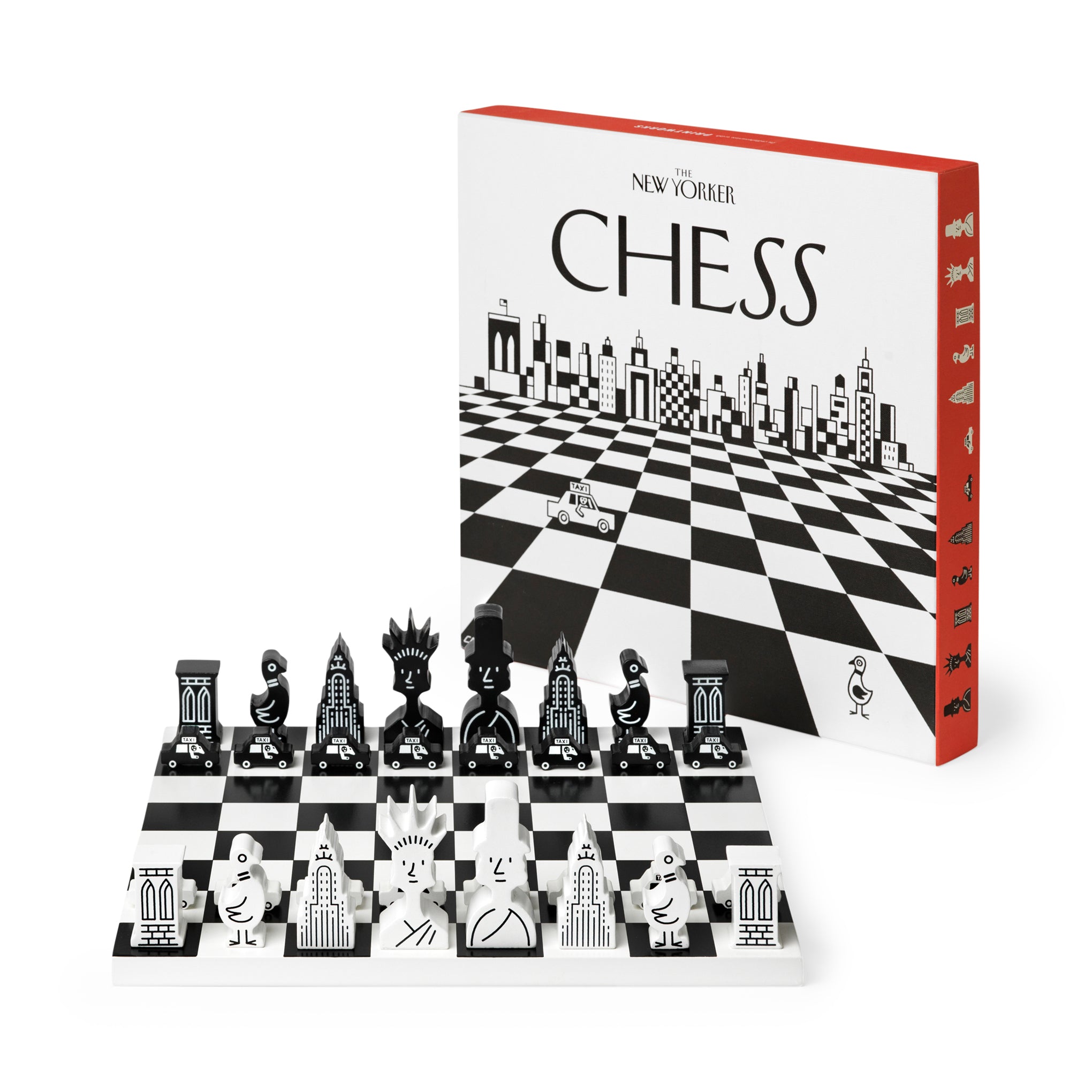 The New Yorker Magazine Chess Set – MoMA Design Store