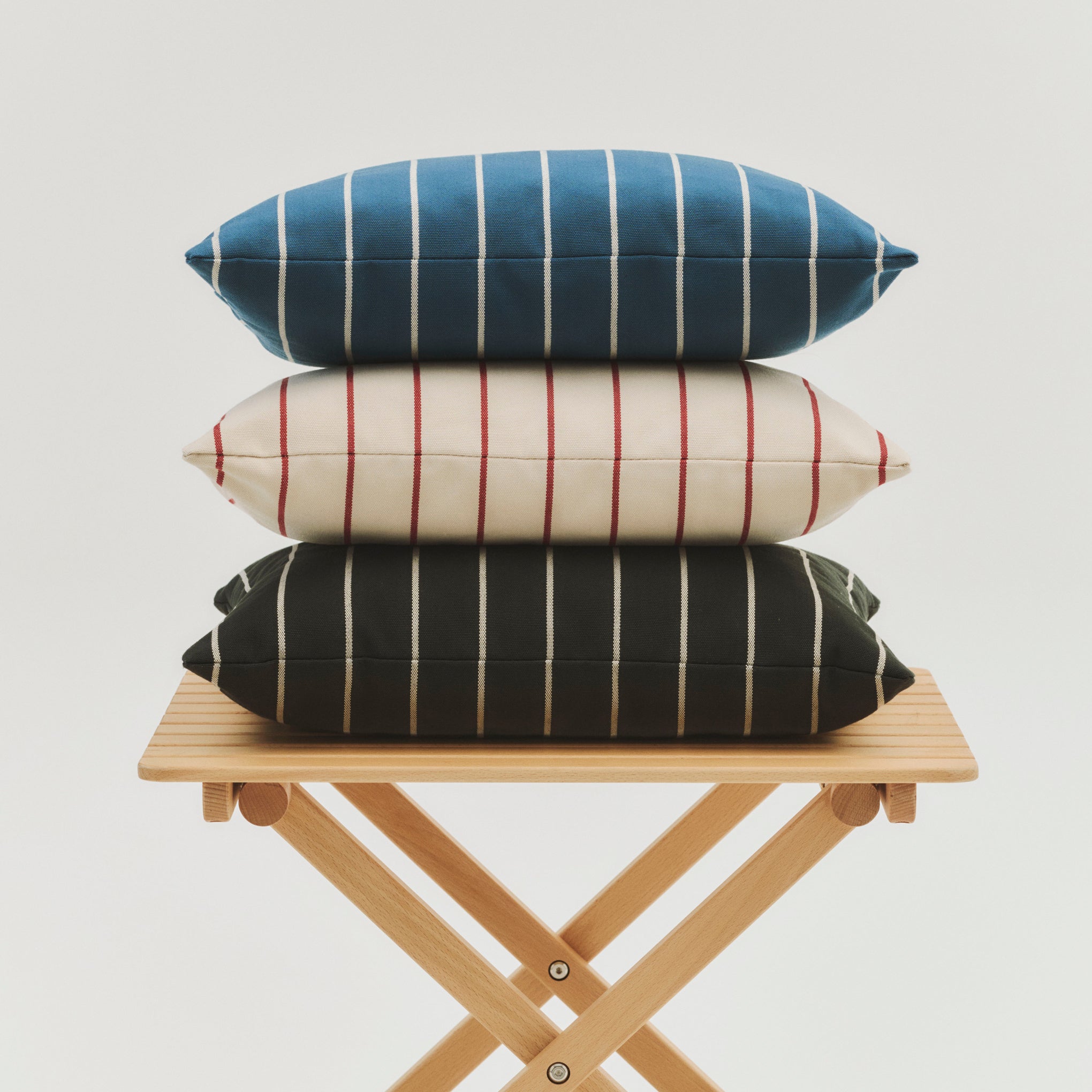HAY Outdoor Market by Jasper Morrison Shop Cushion - Blue/ Beige