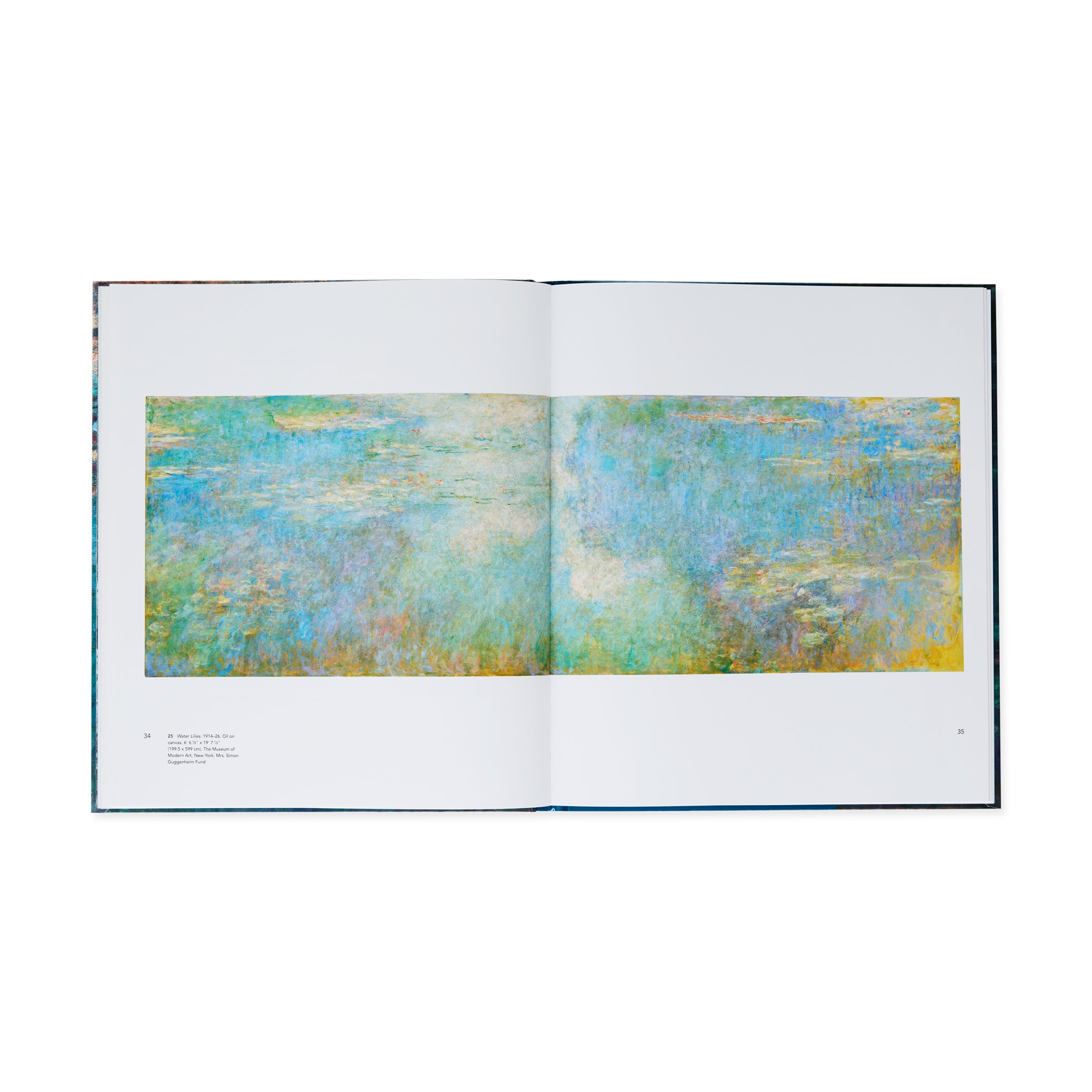 Claude Monet: Water Lilies, Artist Series - Hardcover – MoMA