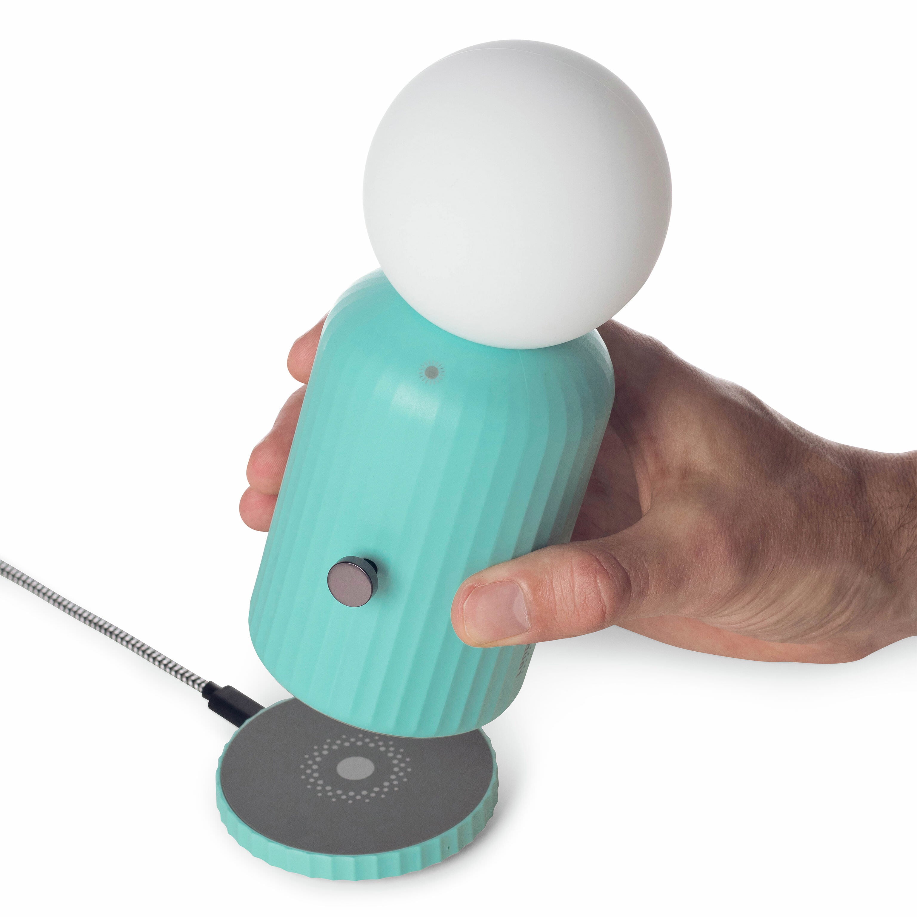 Skittle Portable Lamp - Mint – MoMA Design Store