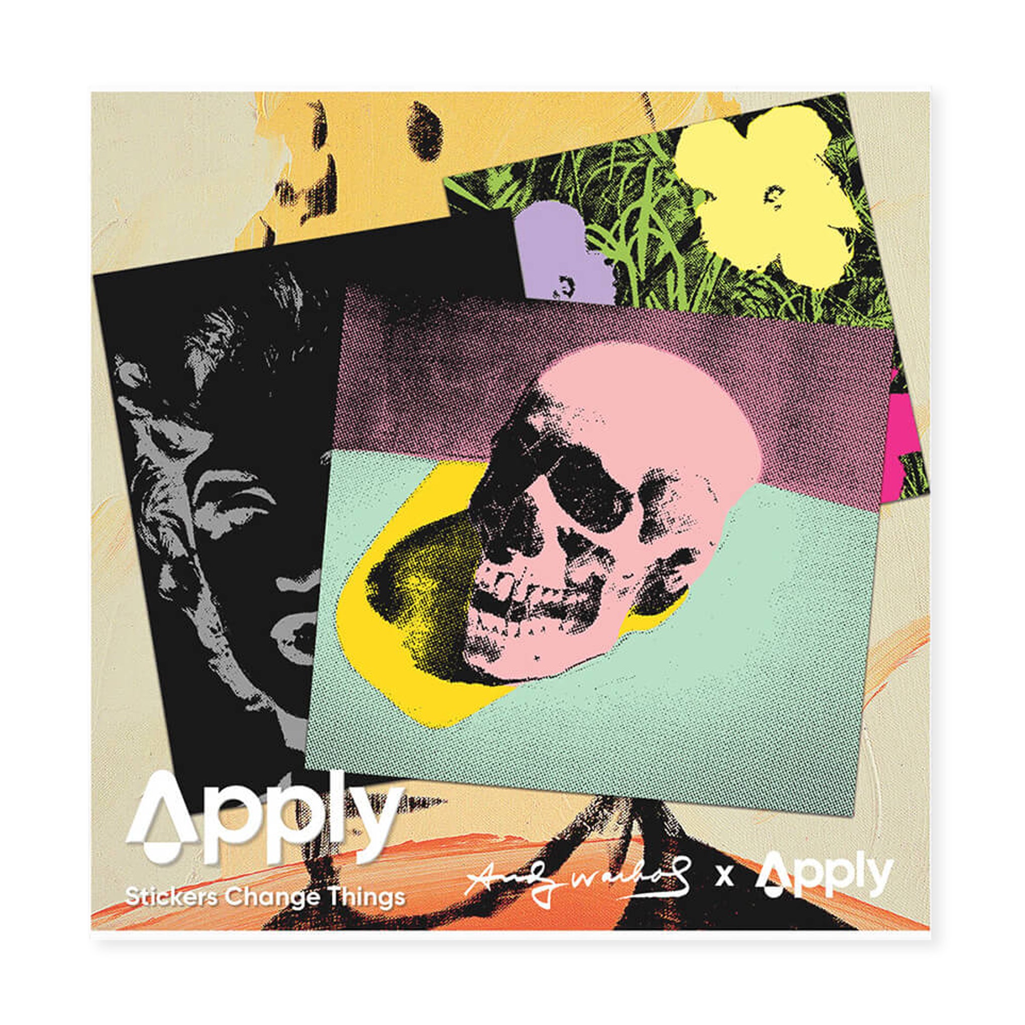 Andy Warhol '70s Silkscreen Apply Stickers - Set of 3 – MoMA Design Store