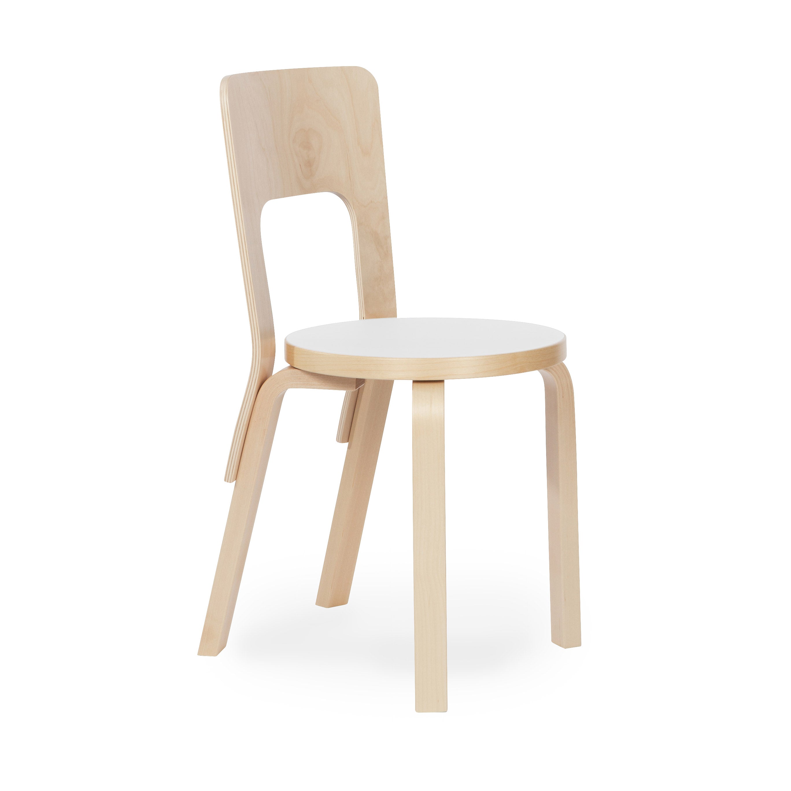 Artek Aalto Chair 66 - White – MoMA Design Store