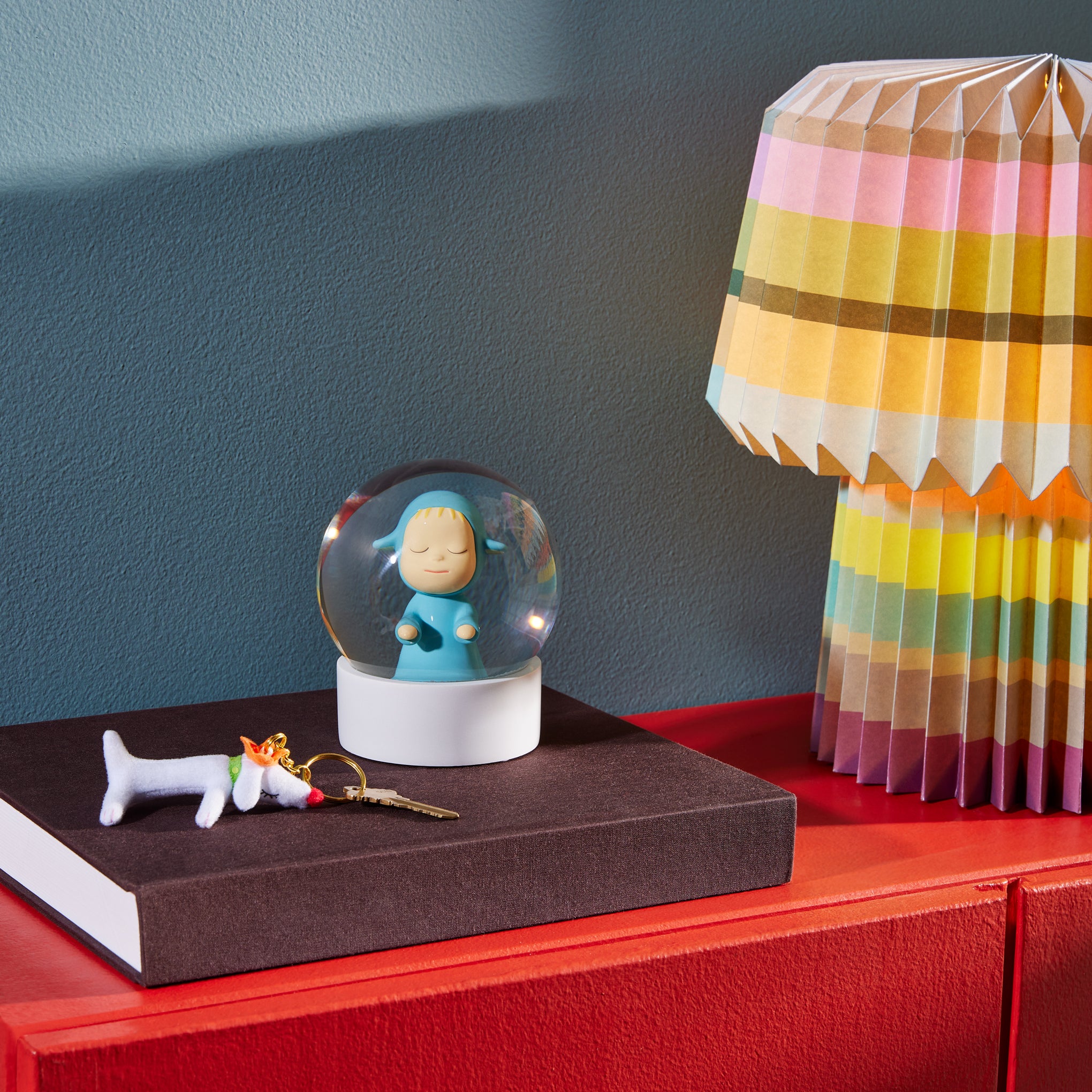 置物 21AW man globe Koleman Grand Bear with Lantern | Black Forest Decor