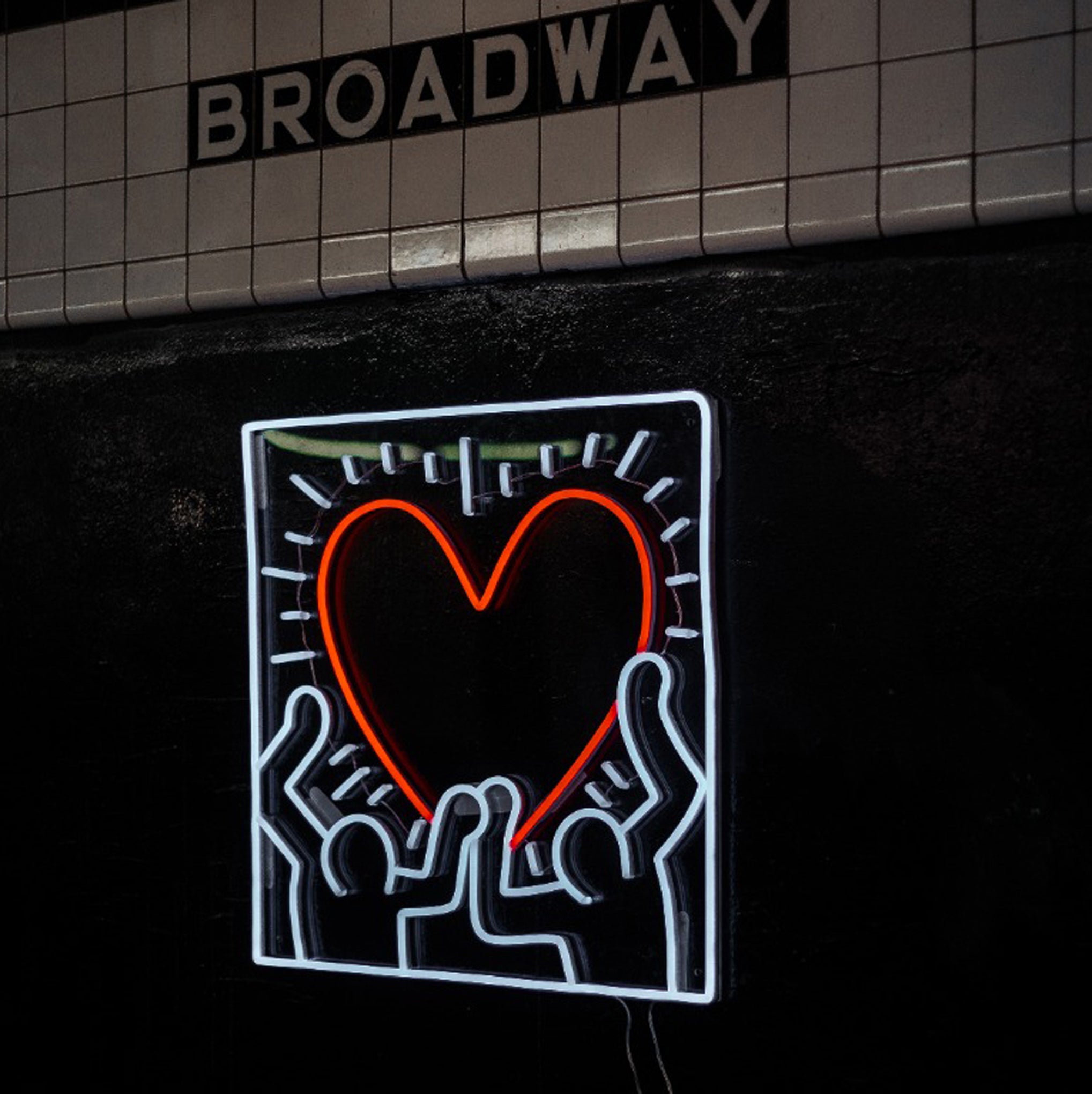 Keith Haring Dance Love Neon Light - SFMOMA Museum Store