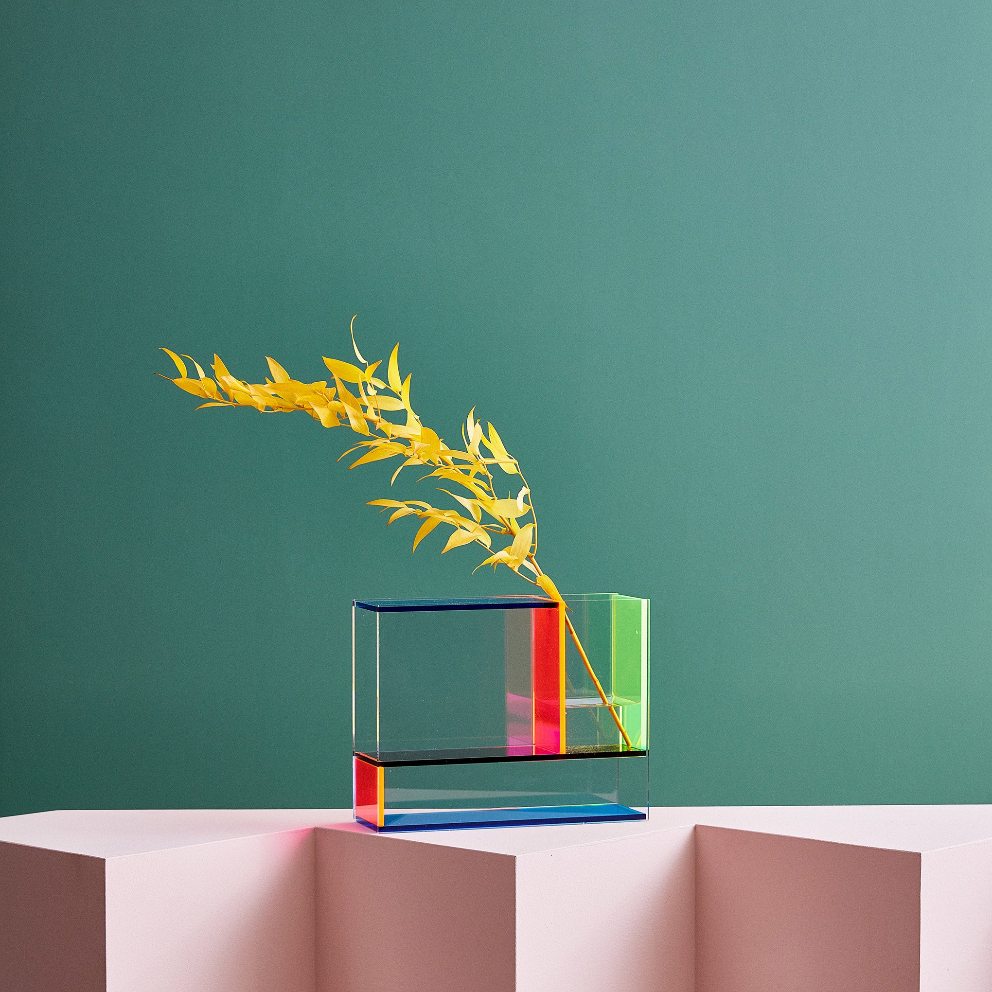 Mondri Vase - Neon – MoMA Design Store