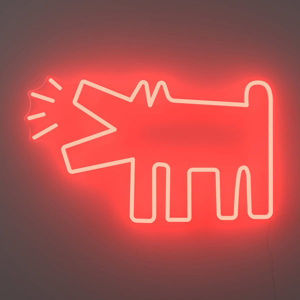 Keith Haring Barking Dog Neon Sign – MoMA Design Store