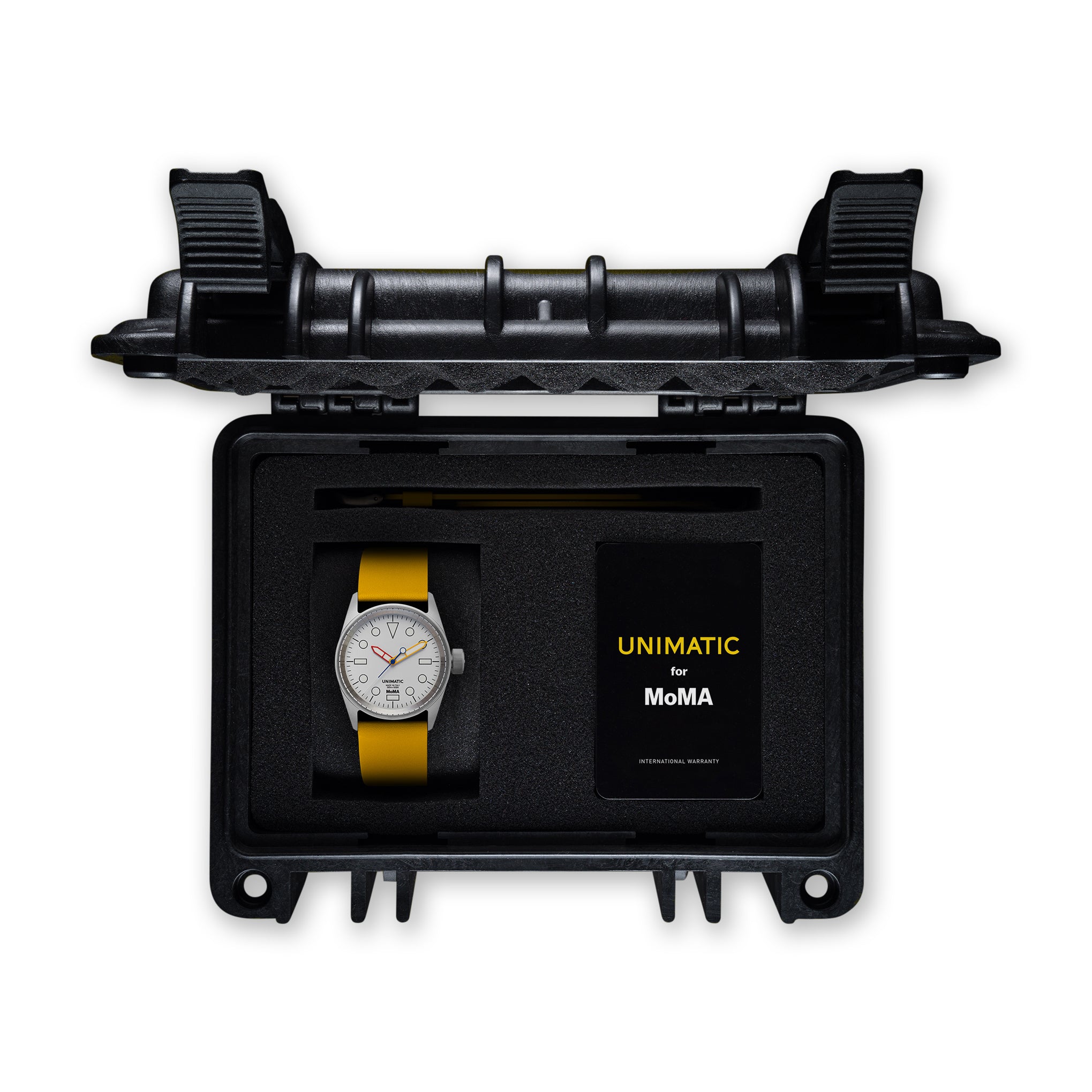 Diawash&ノエマ MoMA Unimatic De Stijl Modello Cinque Watch - Yellow – MoMA