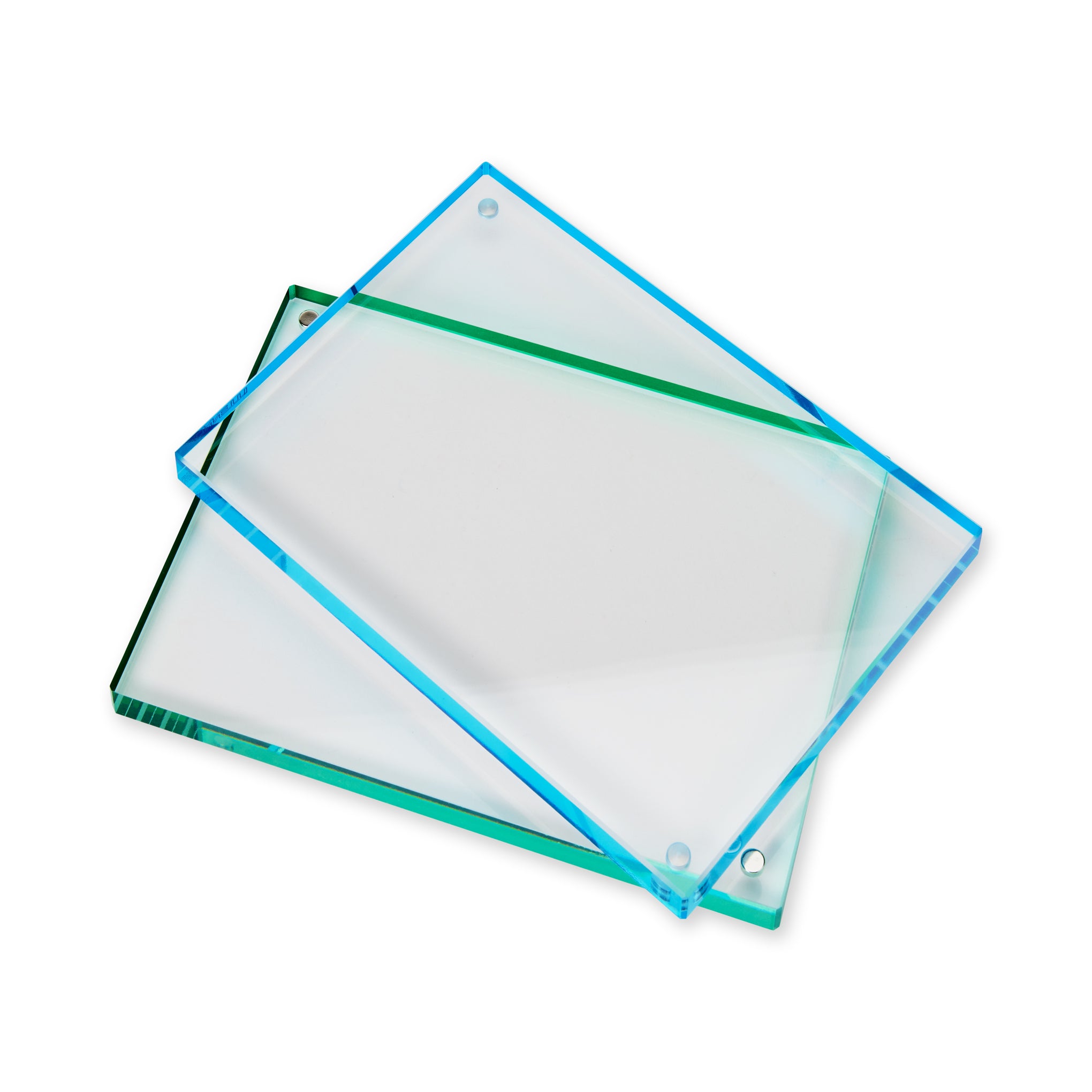 Nicolai Canetti Dual-Color Magnetic Picture Frame - Green/Aqua