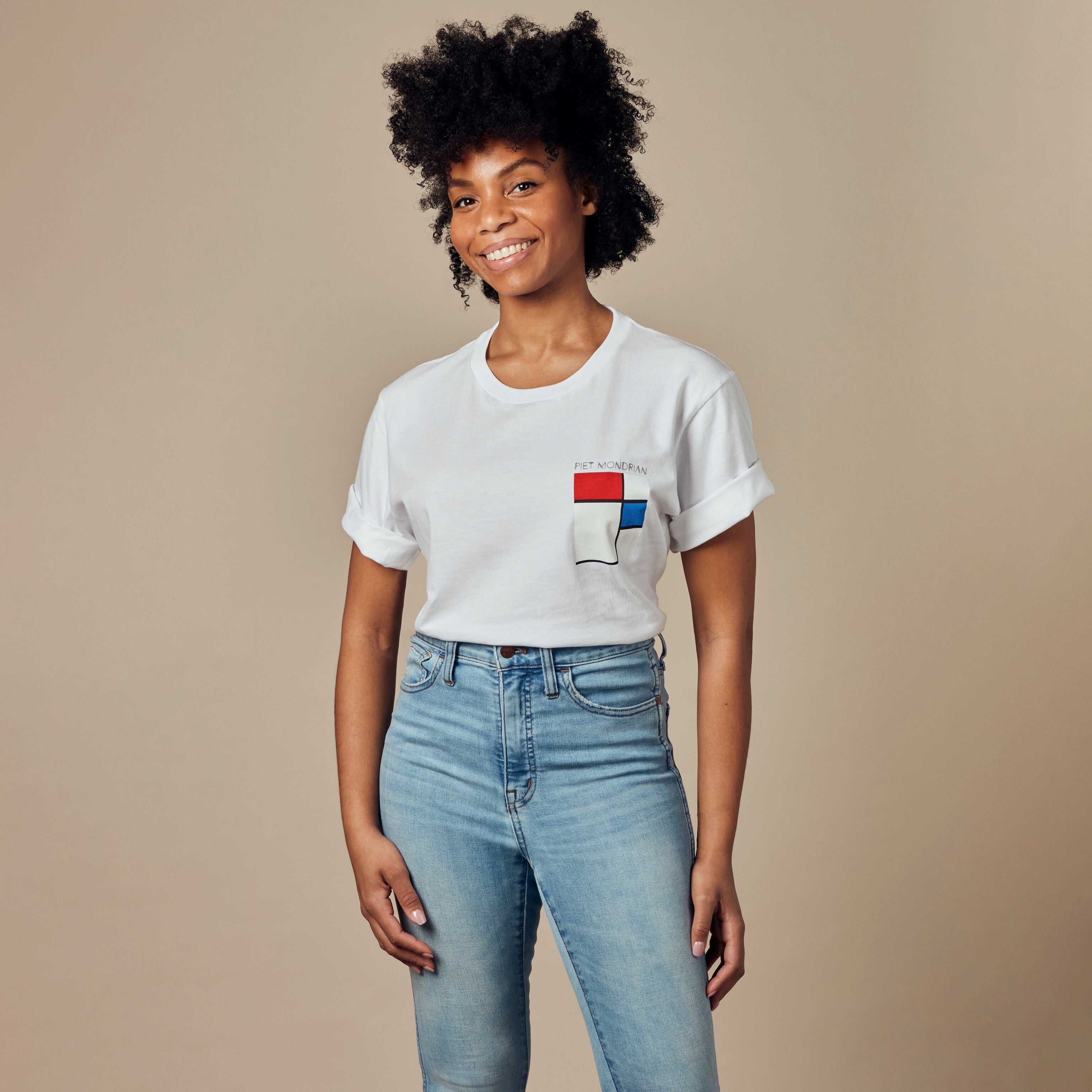 Piet Mondrian composition no.1 Tシャツ Amazon.com: Piet Mondrian - Composition with Red, Yellow