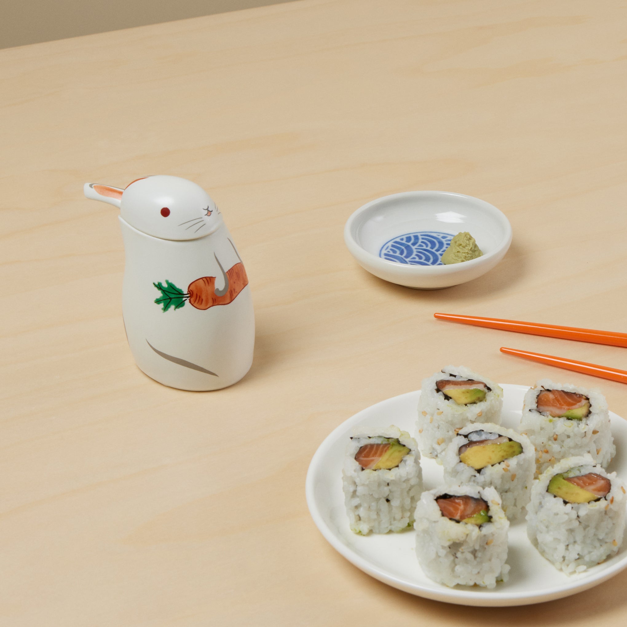 Rabbit Porcelain Soy Sauce Dispenser – MoMA Design Store