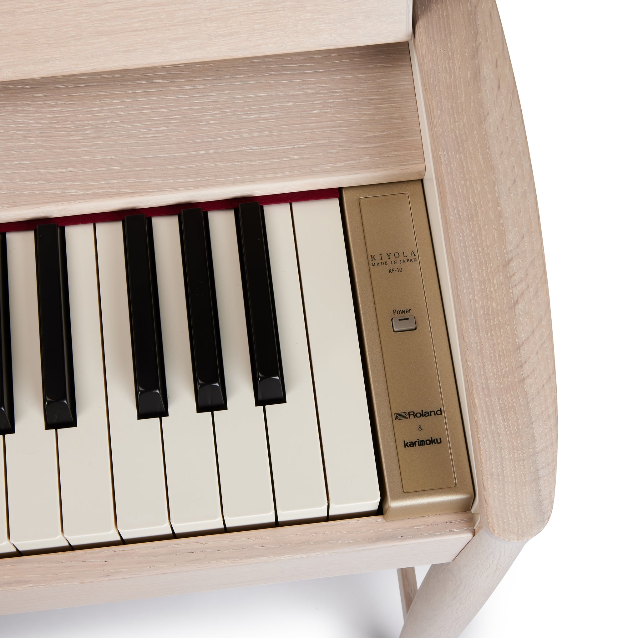 Roland Kiyola Piano with Sheer White - Model KF-10 – MoMA