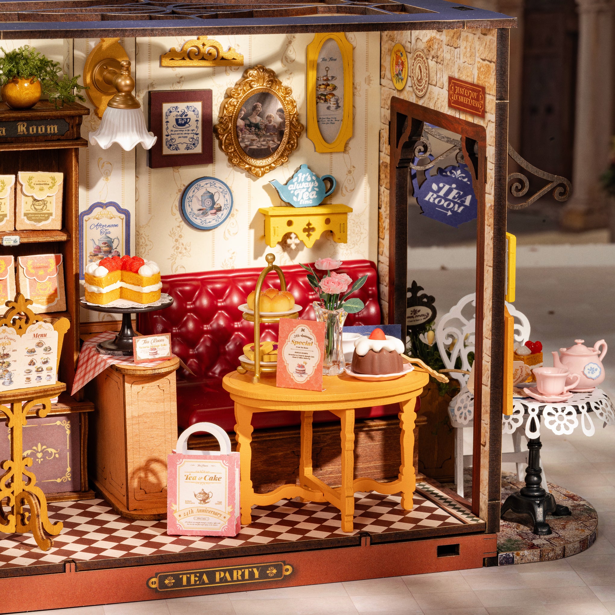 Rolife DIY Miniature Kit - Tea Room – MoMA Design Store