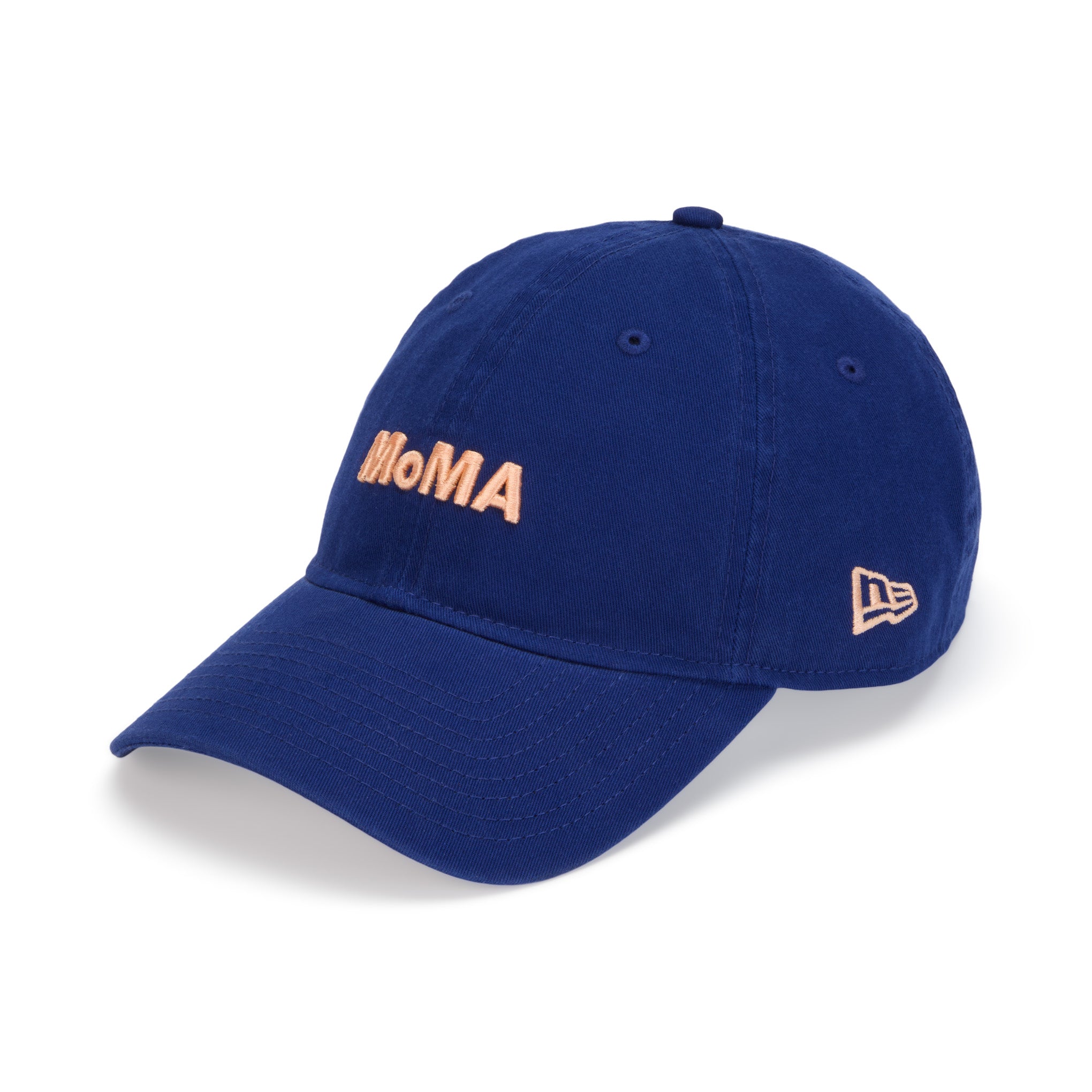 Colorful MoMA Adjustable Baseball Cap - Royal Blue/ Peach – MoMA