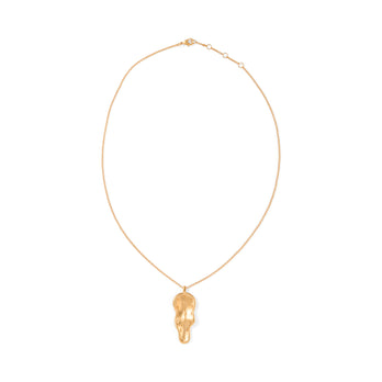 Salvador Dalí Melting Clock Necklace - Gold – MoMA Design Store