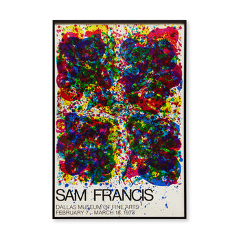 Sam Francis 1973 Framed Poster – MoMA Design Store