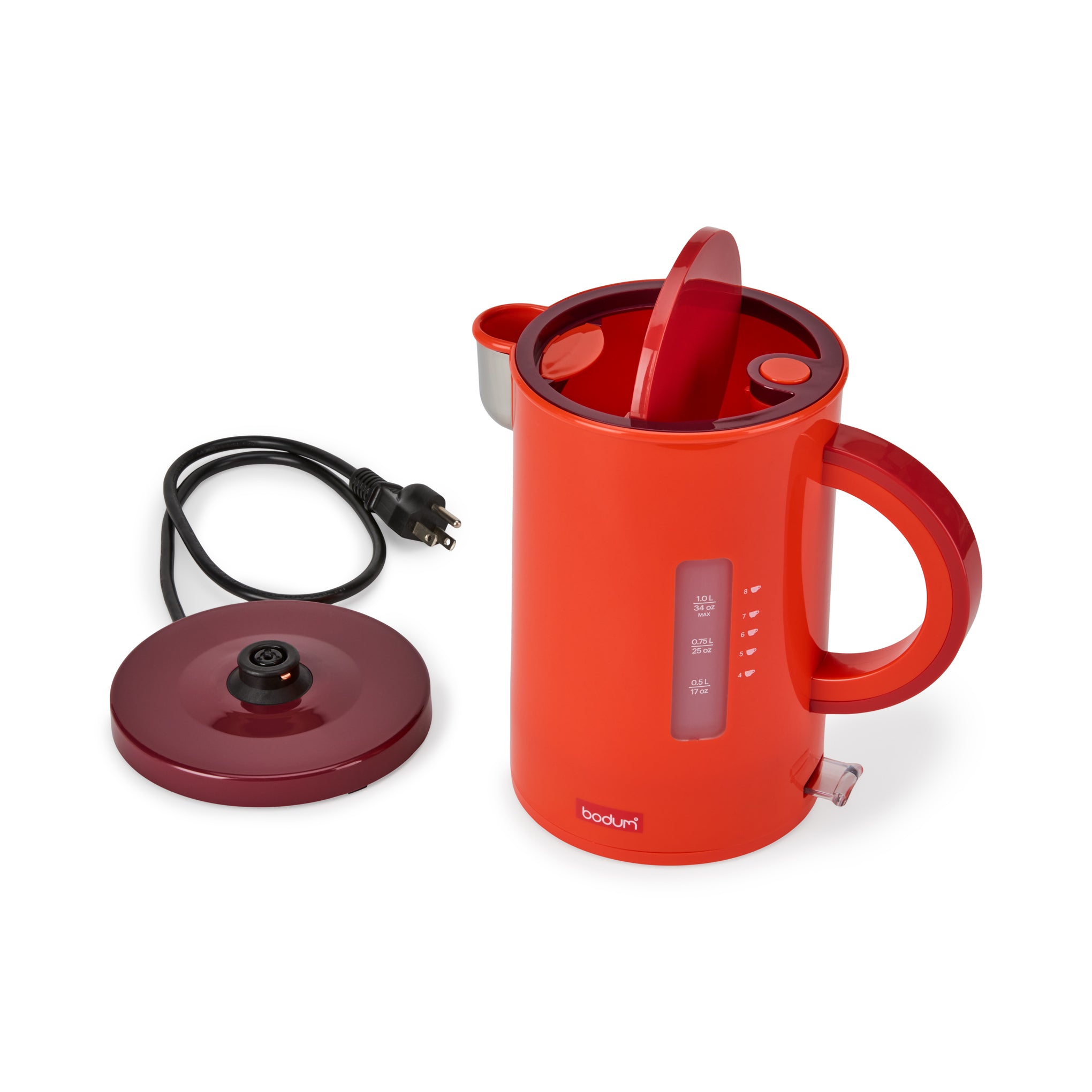 MAESTRO electric kettle 1 7l MR-051-RED Rýchlovarné kanvice MAESTRO electric kettle 1 7l MR-051-RED Rýchlovarné kanvice