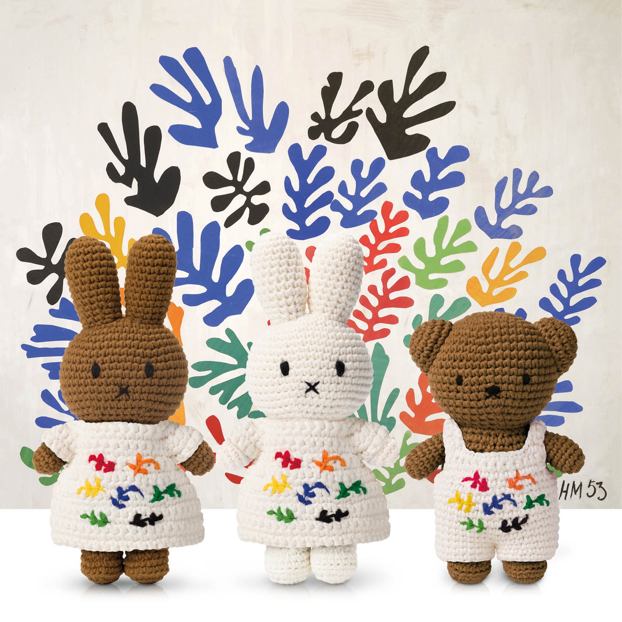 Miffy & Friends Crochet Henri Matisse Plush Toy - Melanie – MoMA