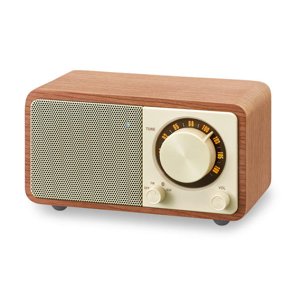 Sangean WR-7WL Bluetooth Speaker / FM Wooden Cabinet Radio – MoMA