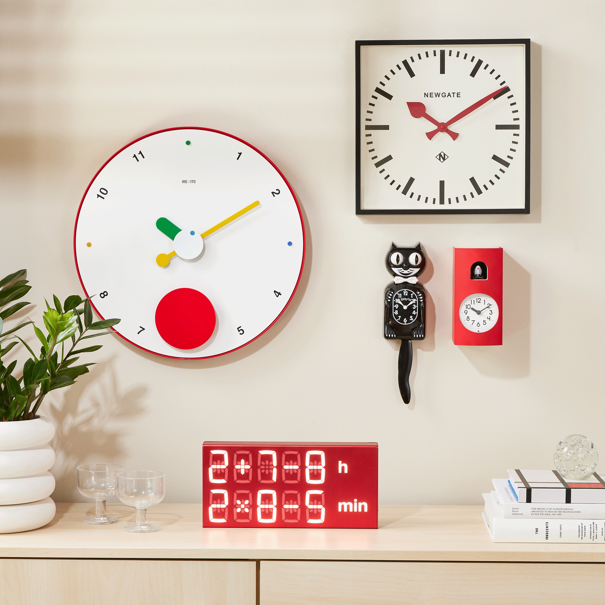 Number 5 Railway Wall Clock – MoMA Design Store Number 5 Railway Wall Clock – MoMA Design Store
