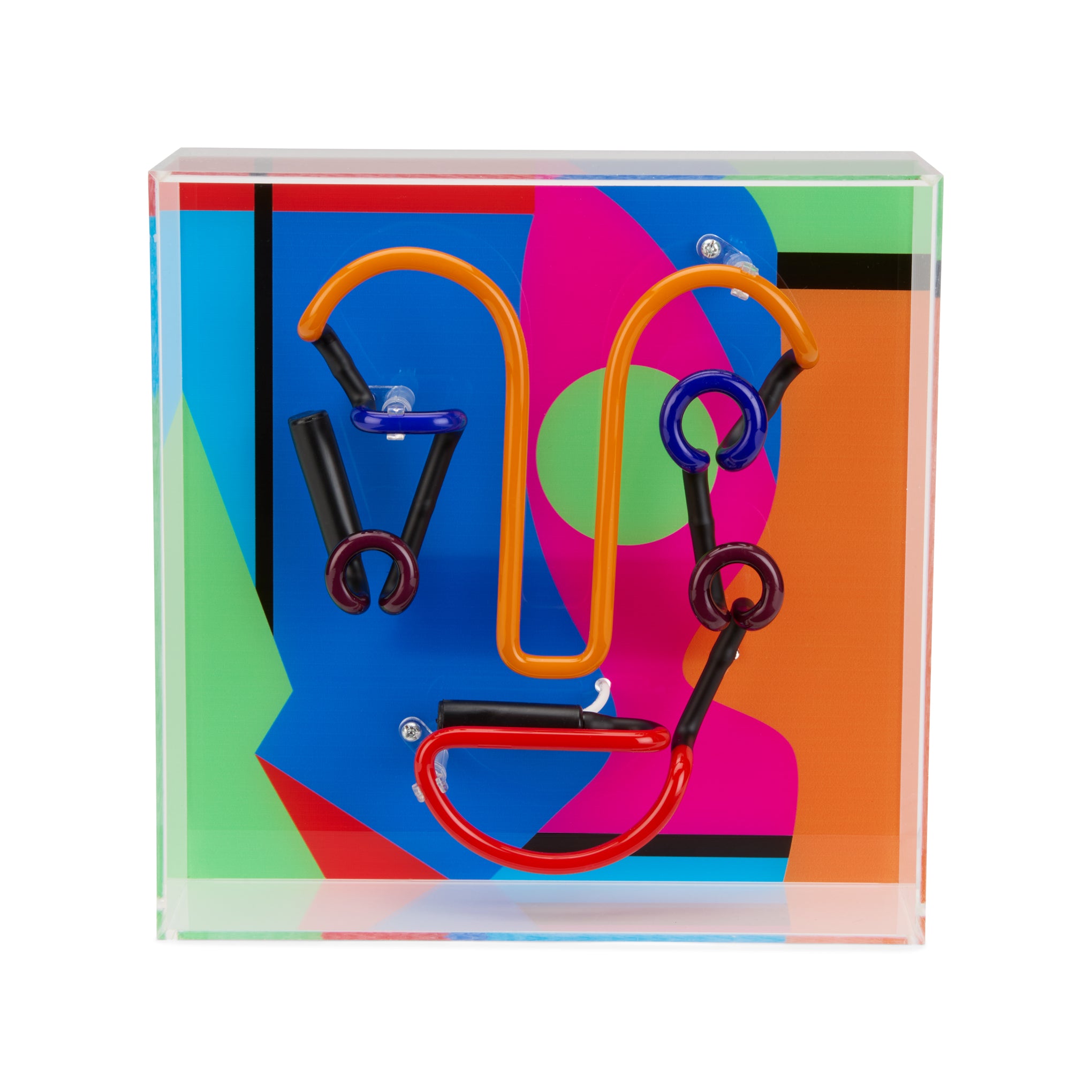 MoMA Neon Mondriベース Amazon.co.jp: MoMA Neon Mondri ベース 花瓶 花器 フラワーベース