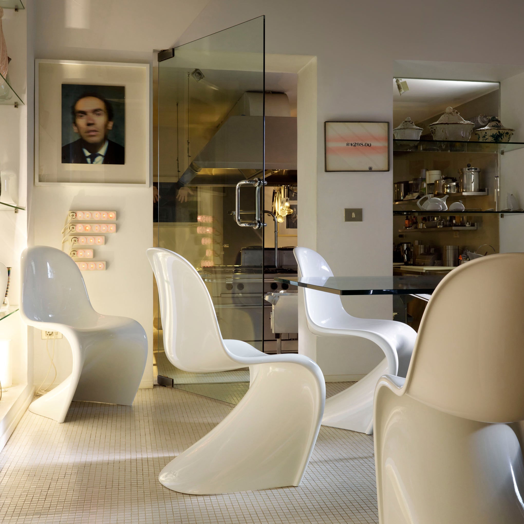 Verner Panton Chair Classic from Vitra - White – MoMA Design Store